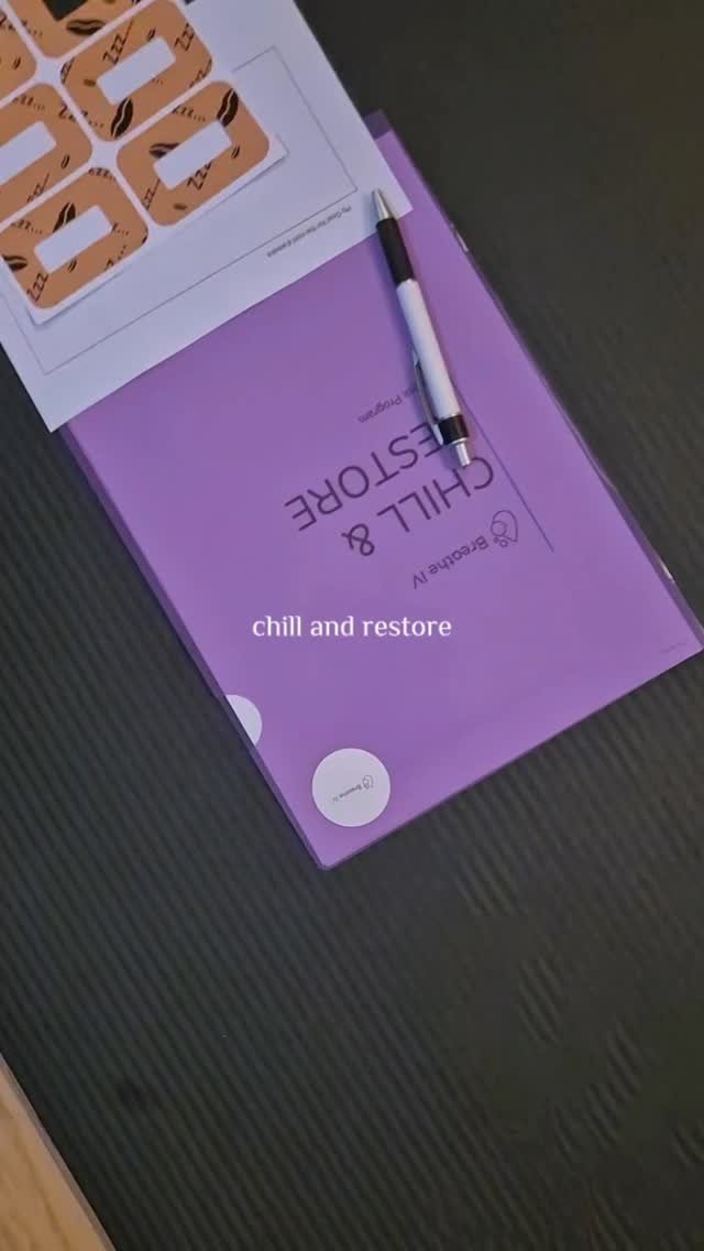 CHILL & RESTORE 6 WEEK PROGRAM
You wouldn't go to the gym and expect to see results after one session and we dont expect to here either.
Chill and Restore is a comprehensive 6 week program.
Each weekly session guides you through:
✨ Gentle, pow
