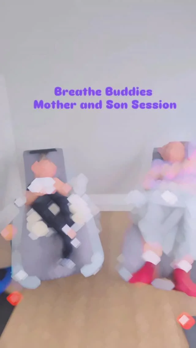 BREATHE BUDDIES PARENT SESSION
After the success of our Breathe Buddies program last school holidays it's now a permanent offering at Breathe IV.
You can choose to observe or in this case join in.
Together, we will:
🫁 strengthen our diaphragm with