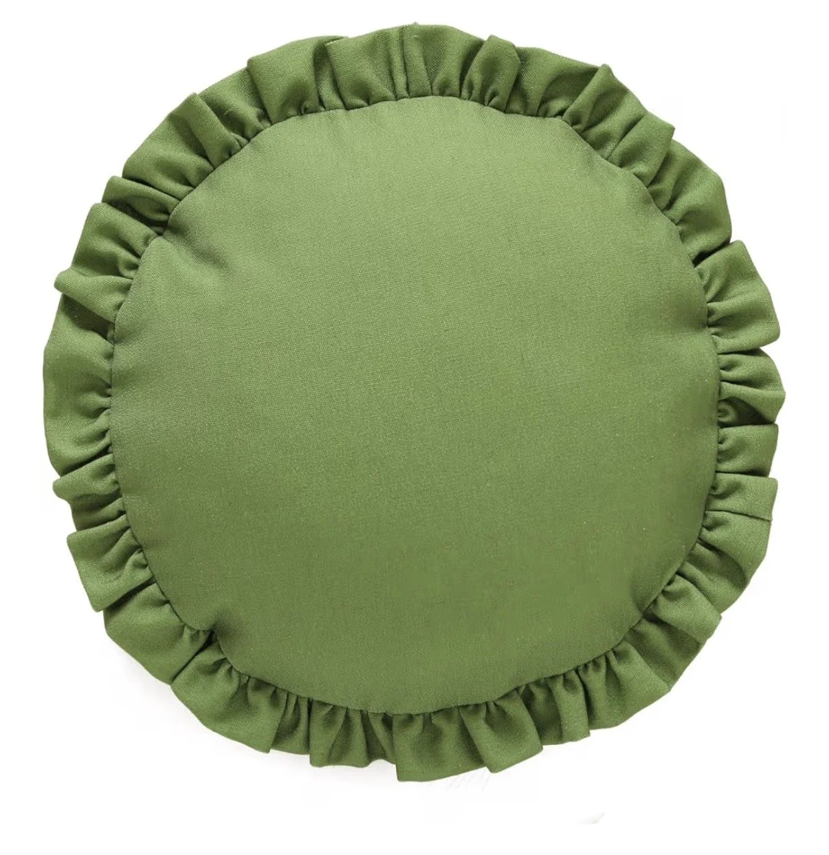 Green Round 16" Floor Cushion