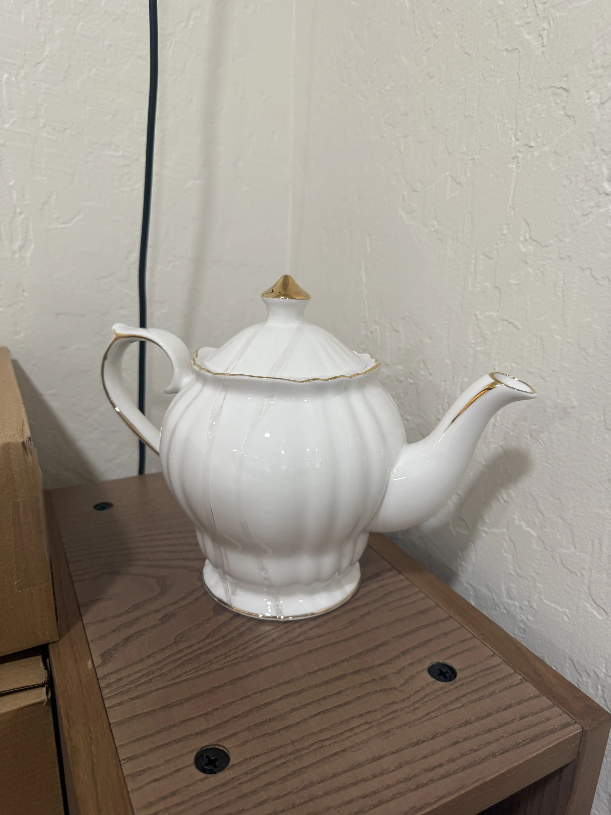 Ivory Teapot