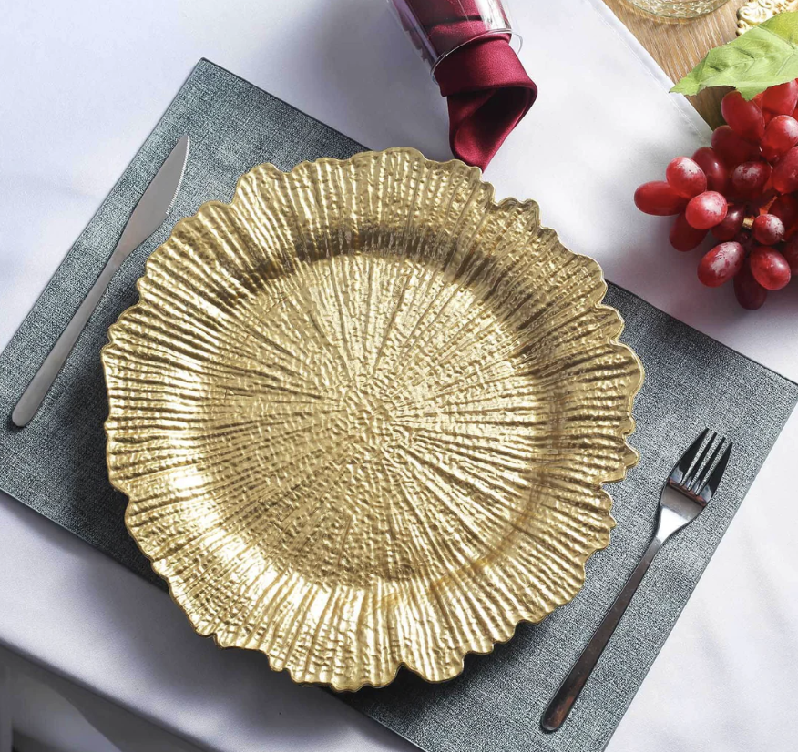 Gold Charger Plates