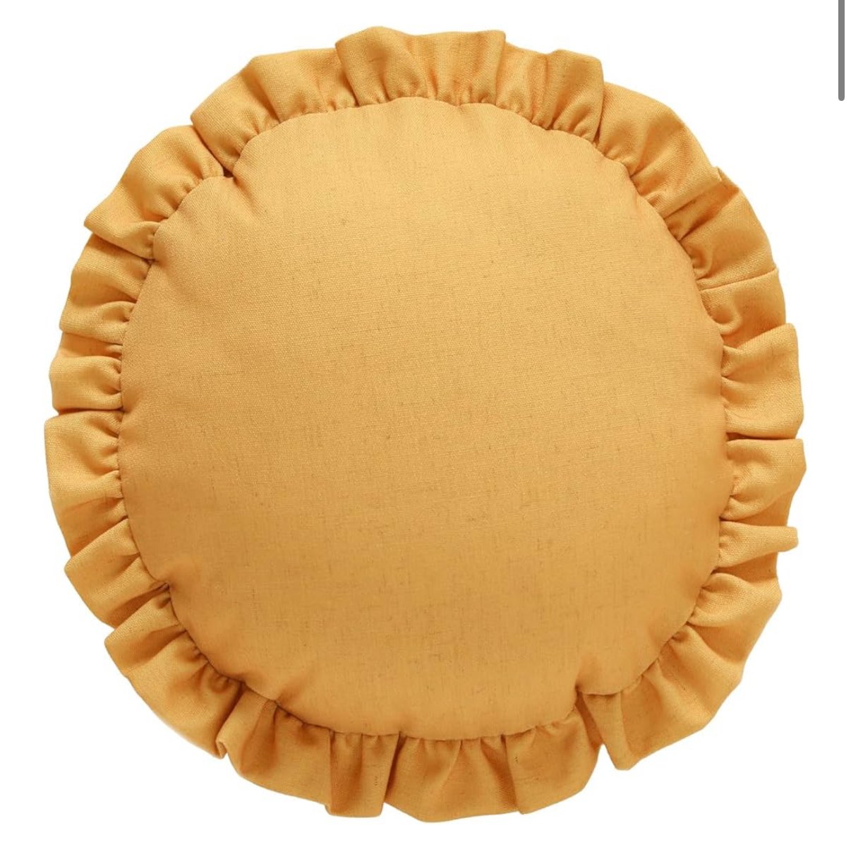 Round Floor Cushions (Ivory, Green, Yellow, Pink)