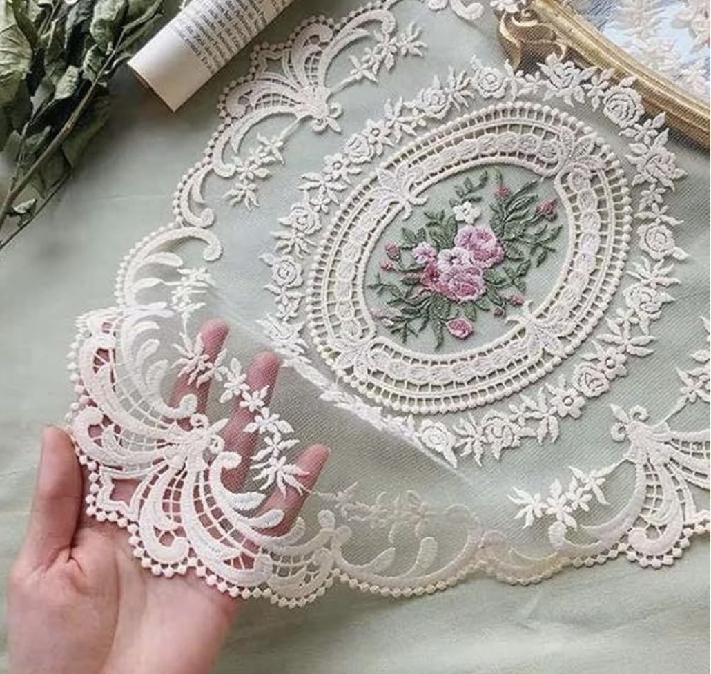 Ivory Lace Placemat