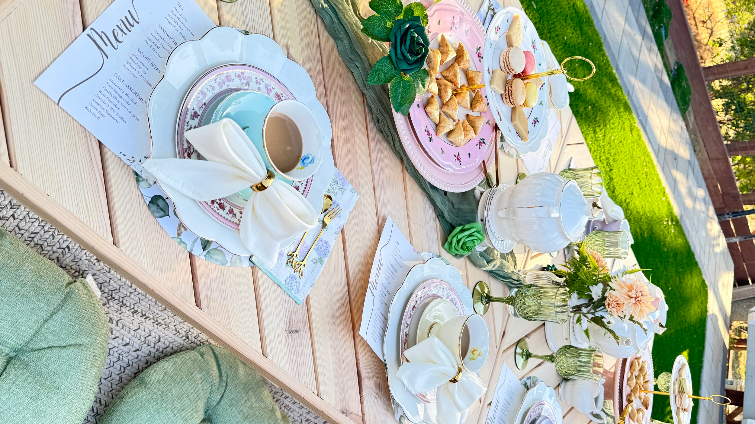 Garden Picnic Tea Party