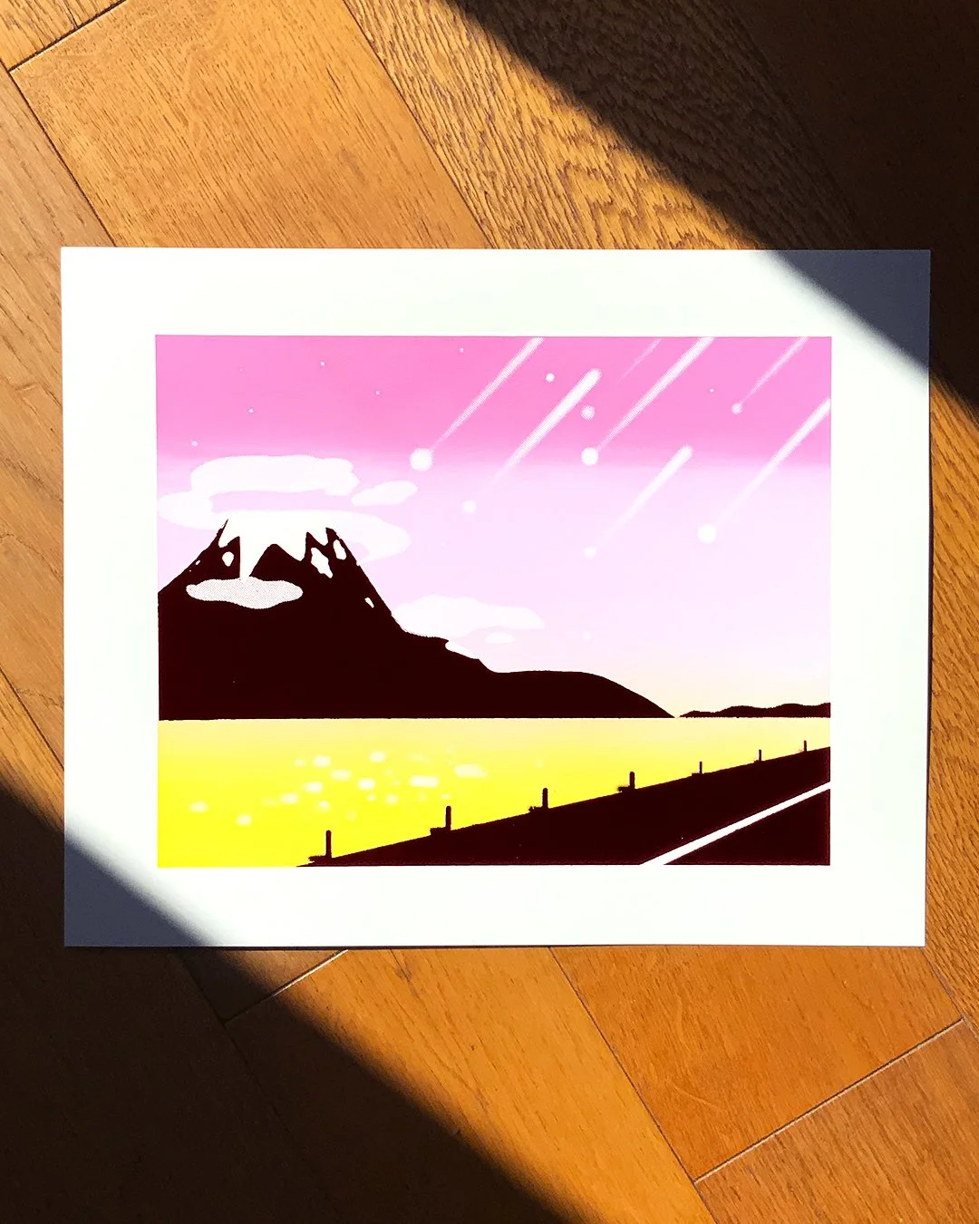 Fujisan Sérigraphie