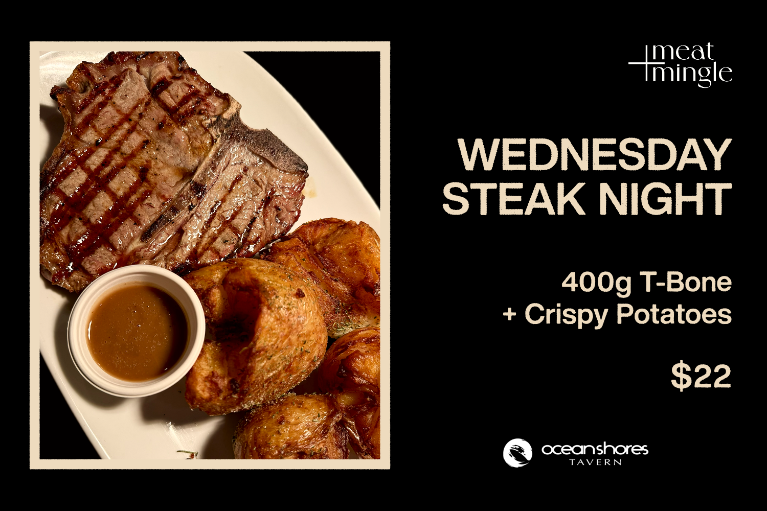 WEDNESDAY STEAK NIGHT