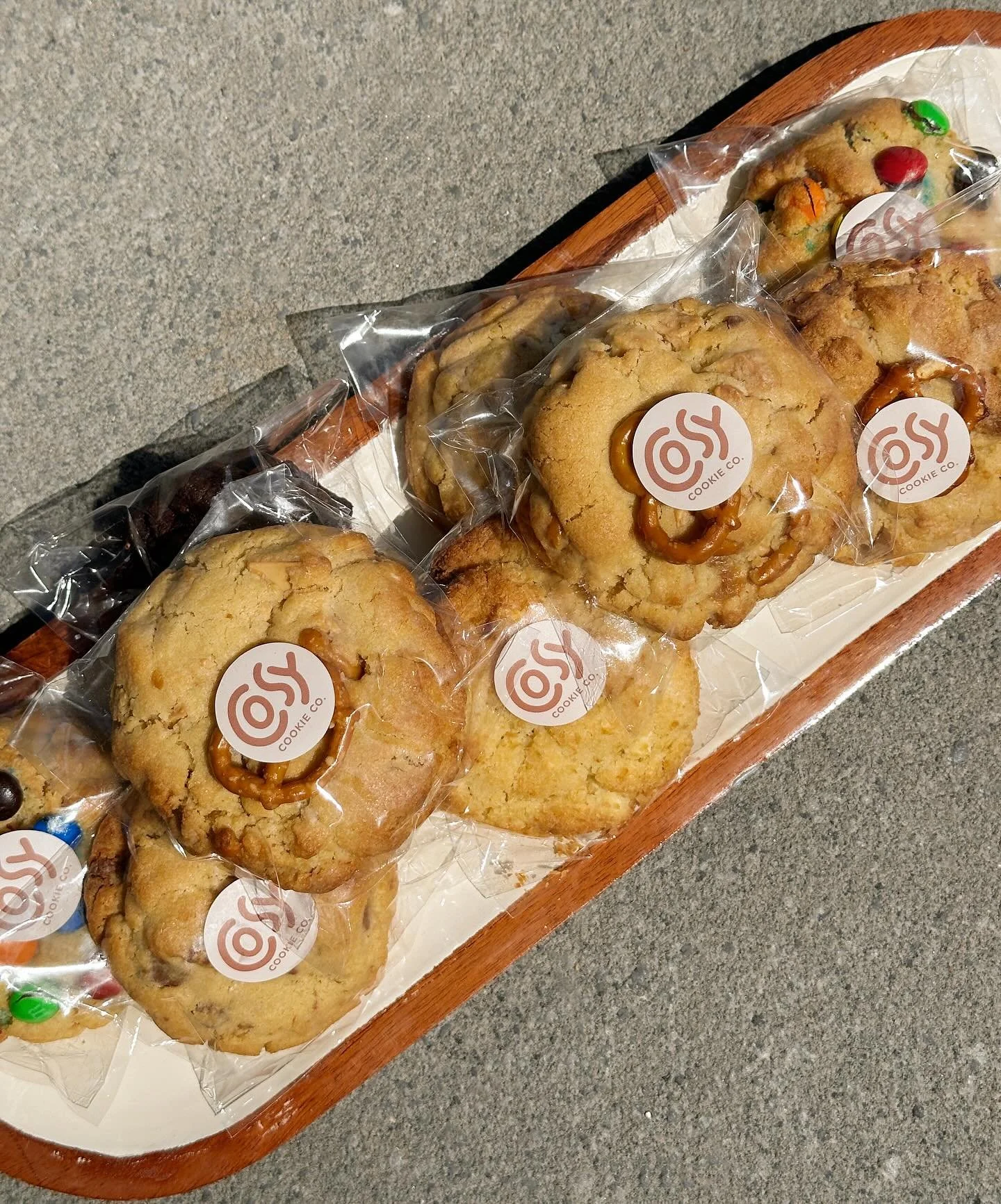 @cosycookieco cookies have landed at the Tav &ndash; the perfect sweet treat to go with your coffee! ❤️

🍪 Salted Caramel Pretzel
🍪 Coconut, Lime &amp; White Choc
🍪 Pistachio, Strawberry &amp; White Choc
🍪 Bueno (our fave 😍)
🍪 Quadruple Choc
🍪