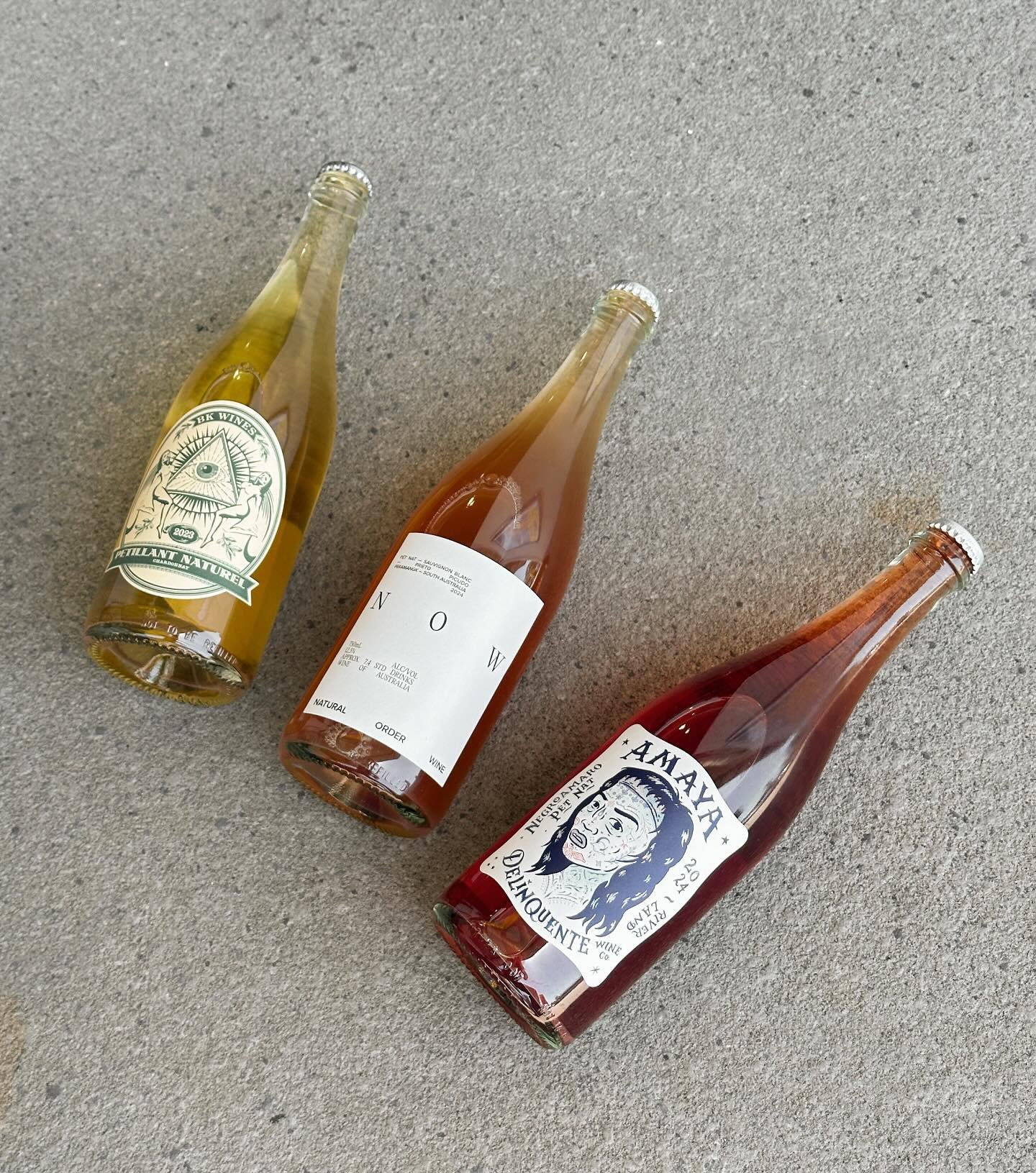This sunshine is calling for a delish Pet Nat 💛

Our Natural Wine section in Bottlemart is your go to when looking for that refreshing drop. 

From Pet Nats to Pinot Noir, we&rsquo;ve got you covered!
Be sure to check out our Natural Wine section th