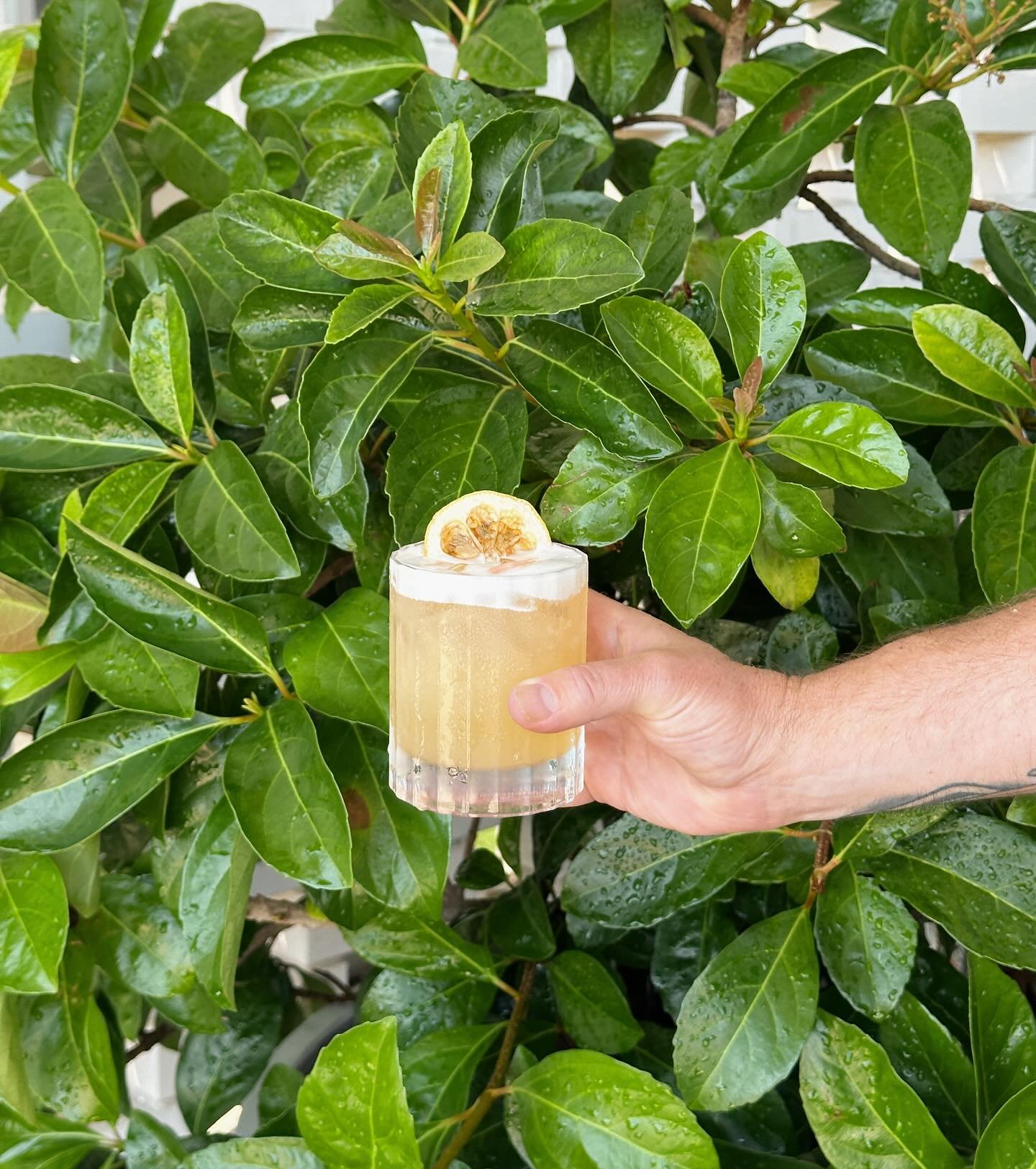 Fireball sour &ndash; a little fiery, a little sweet! 
Make sure you check out our cocktail menu for more favourites 🍸✨

Fireball + lemon + simple syrup + aquafaba