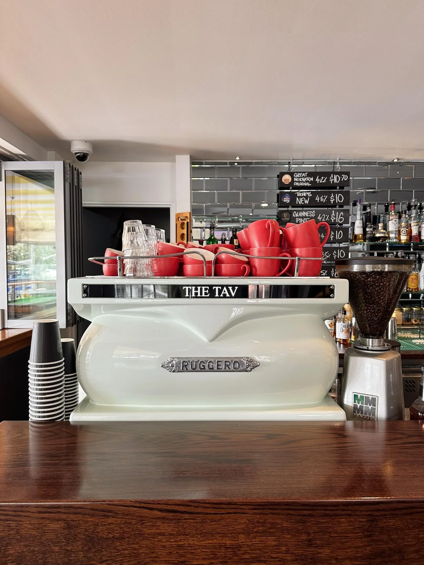 We don&rsquo;t just pour beers around here! We&rsquo;re slinging proper coffee from 8:30AM Monday - Saturday 
(10AM Sundays) 

We&rsquo;re not just your arvo stop, come grab a cup at the Tav!