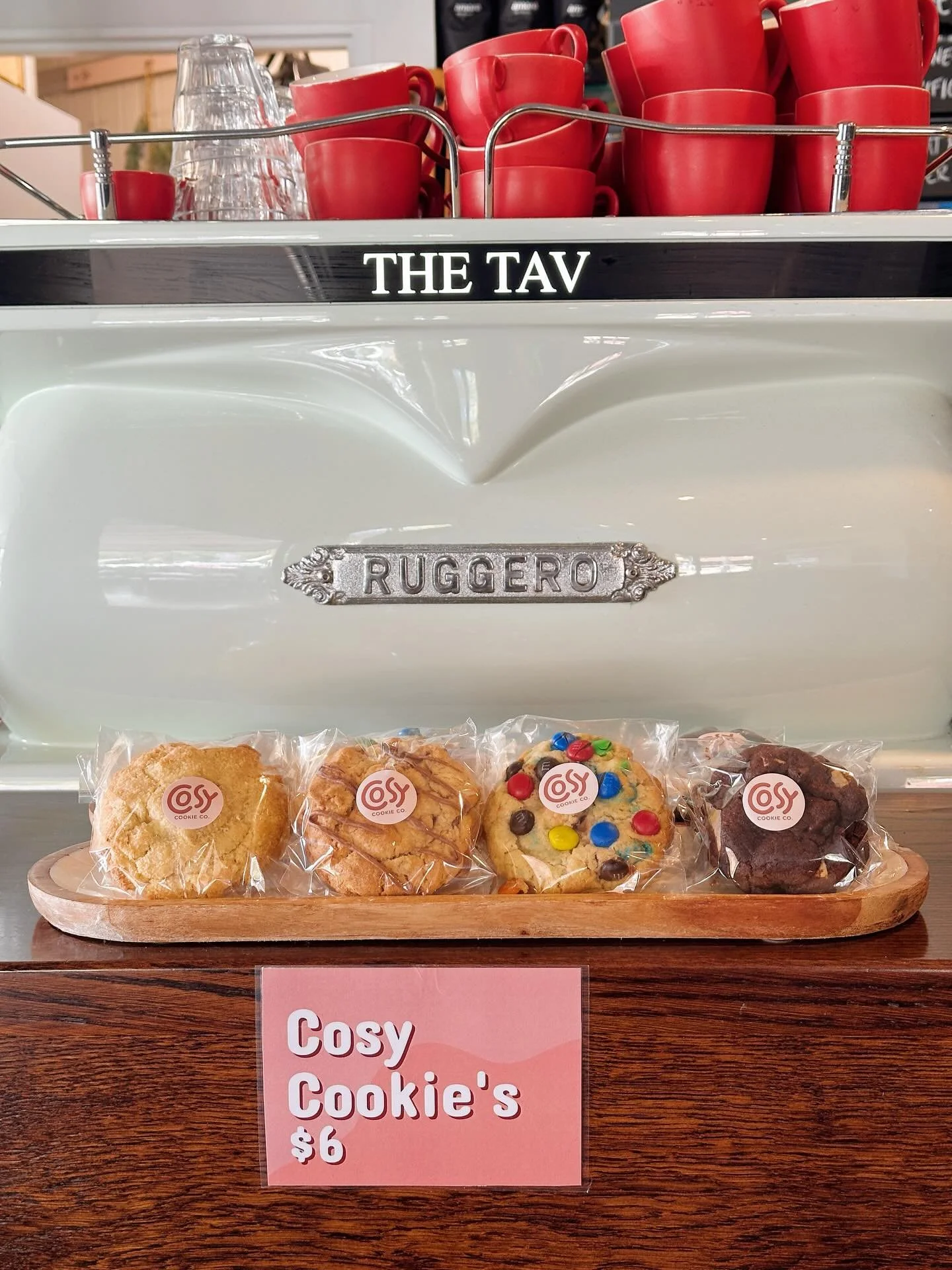 Have you tried @cosycookieco yet? 🍪

We&rsquo;re stocking all their insanely good cookie flavours. The perfect add-on with your coffee or when you&rsquo;re just craving a little sweet treat.

Our current obsession? Bueno 🤤
Fair warning&hellip; they