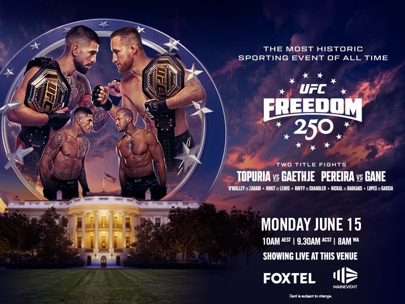 UFC FREEDOM 250
