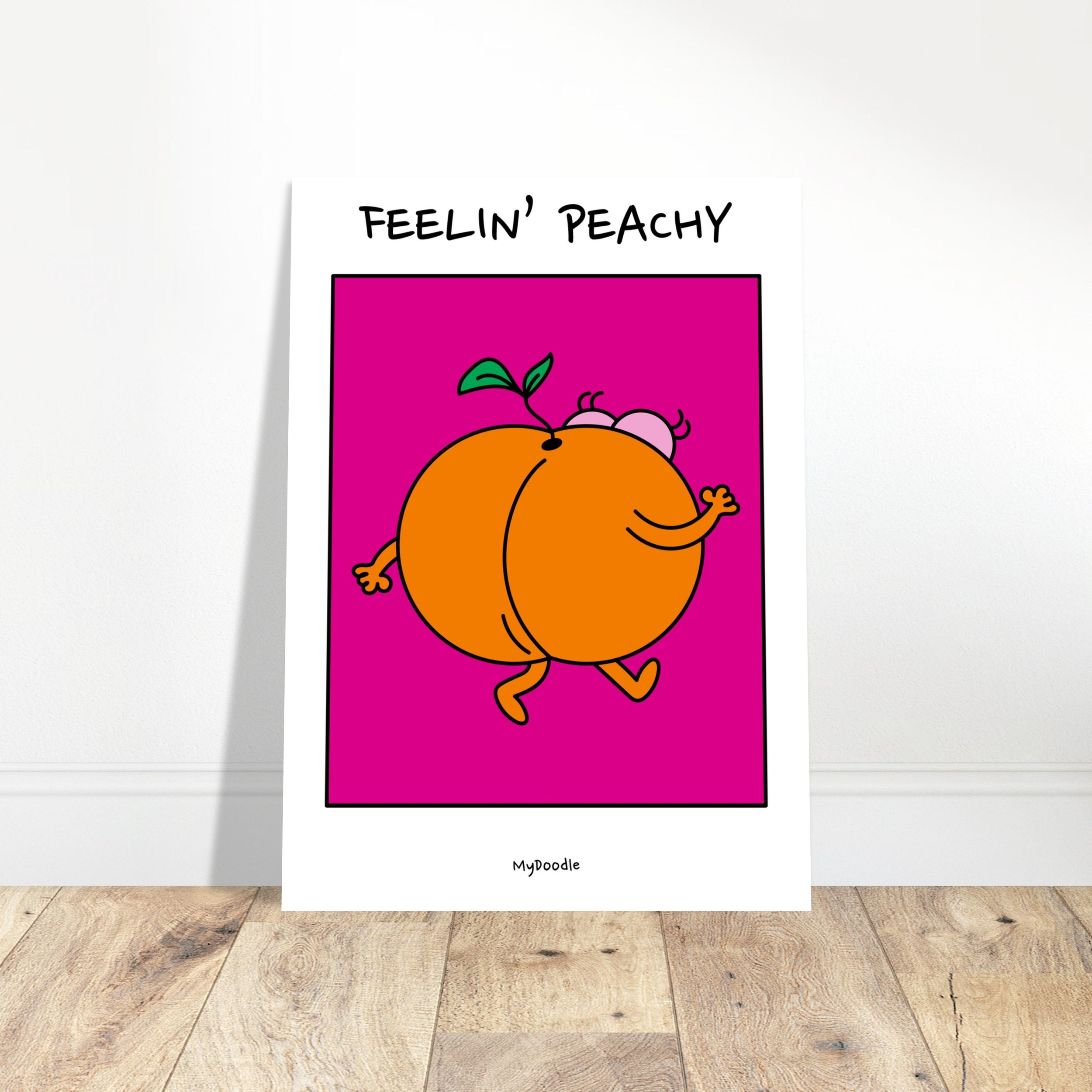 FEELIN' PEACHY | Wall Art