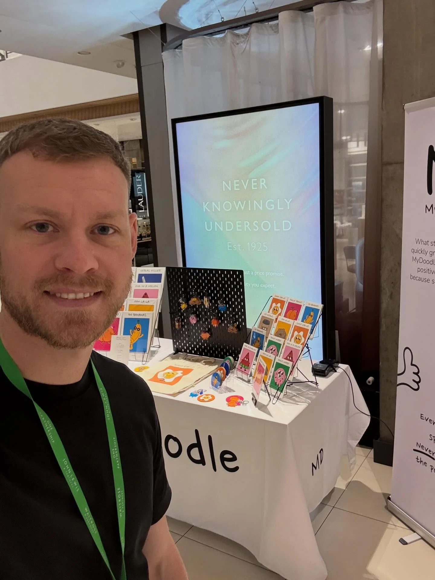 Day 3 here we go
@popupindie 

#johnlewis #johnlewisleeds #mydoodle