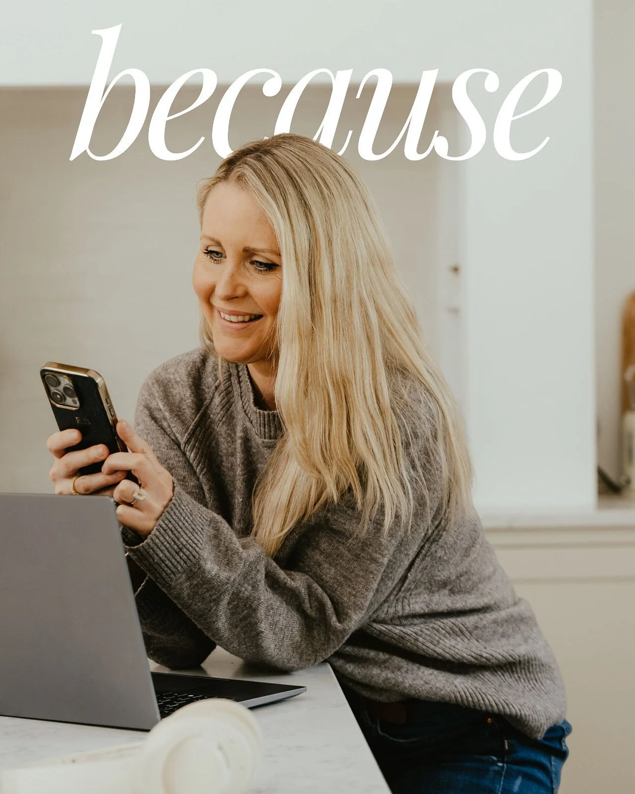 Because?

You can&rsquo;t do it all&hellip;