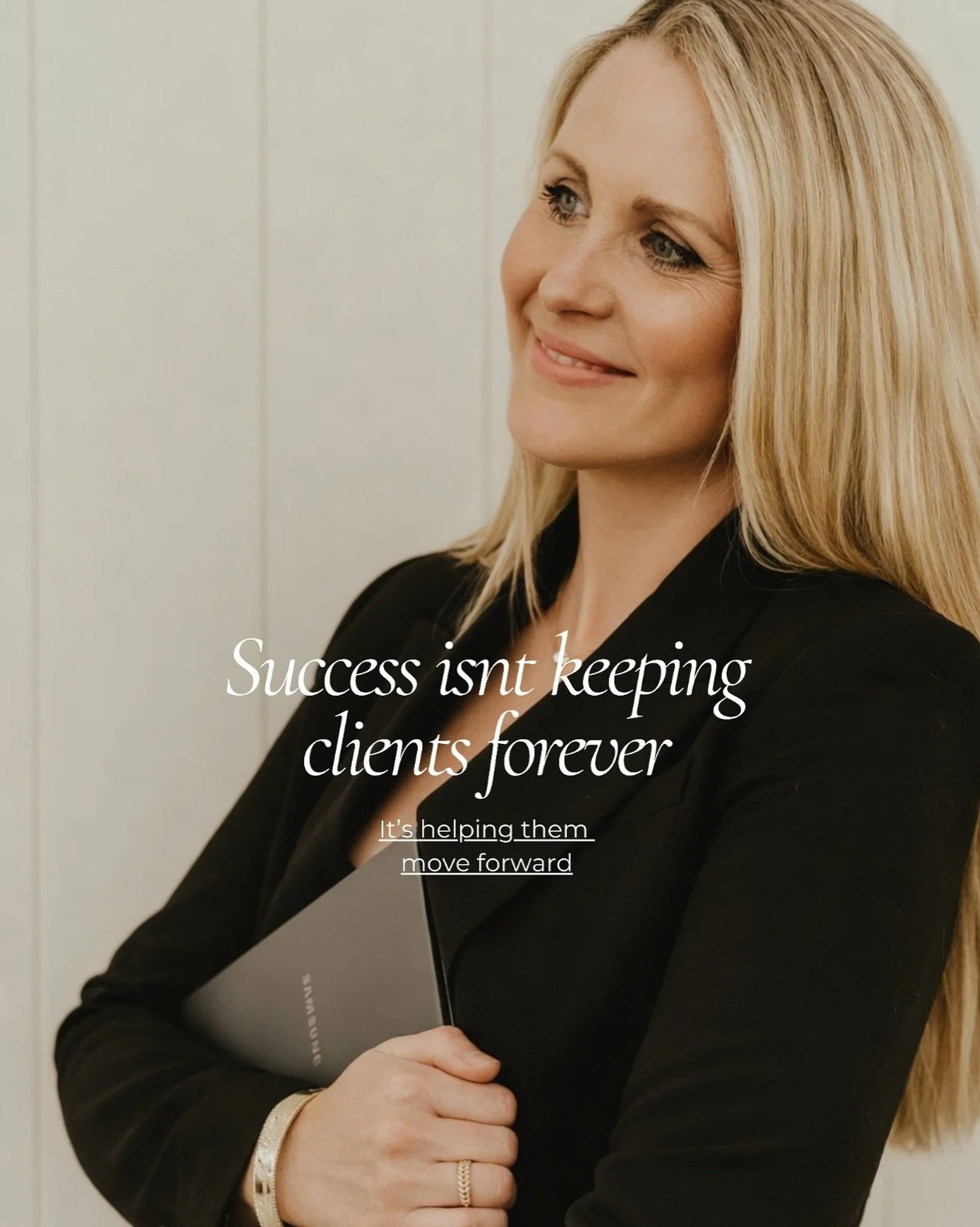 One of the least talked about parts of providing fractional marketing support is knowing when you&rsquo;ve helped a client to evolve beyond your role, and having the integrity to suggest the next step.

Last Friday, I closed a partnership with a clie