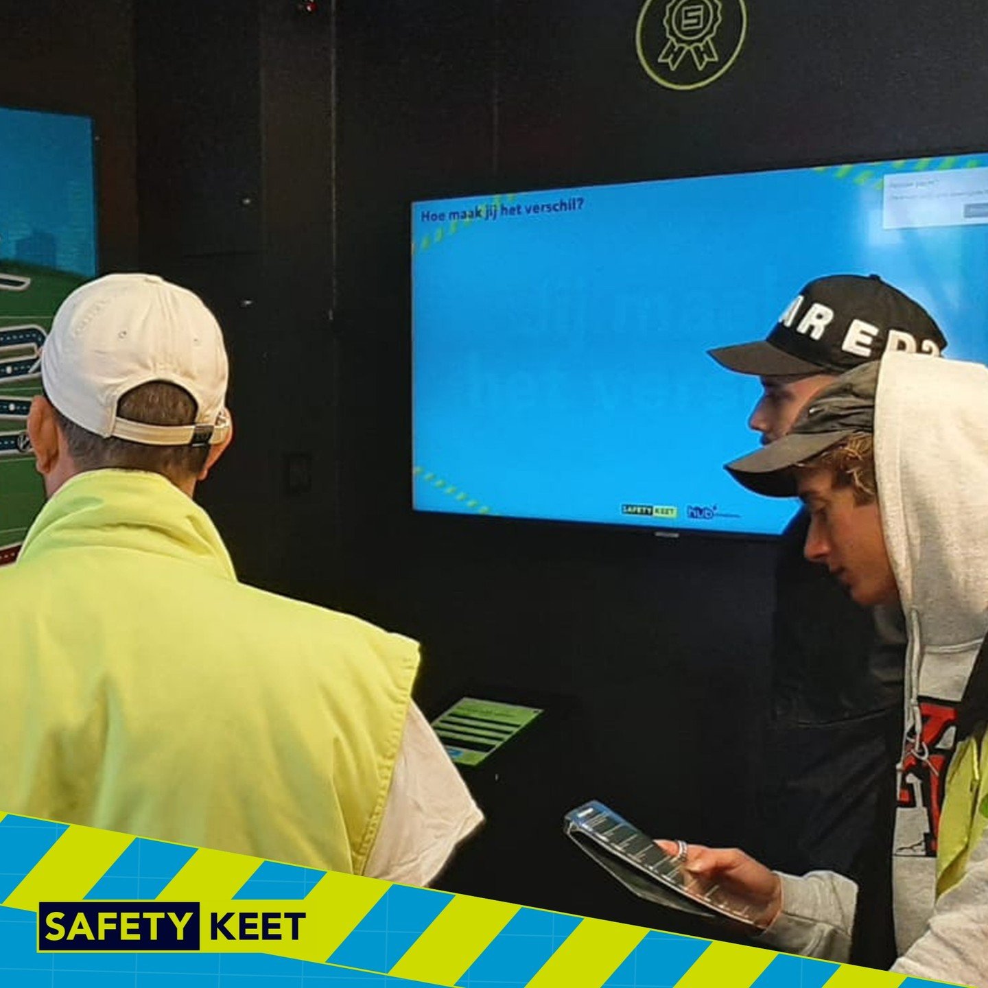 De Safety Keet is nu bij Cyclus NV in Moordrecht. Zij hebben de Safety Keet ingezet als een verplichte toolbox. Bij de meeste toolboxen moeten ze vooral luisteren, dus ze zijn enthousiast om nu eens een leuke interactieve toolbox te doen.

#safetykee
