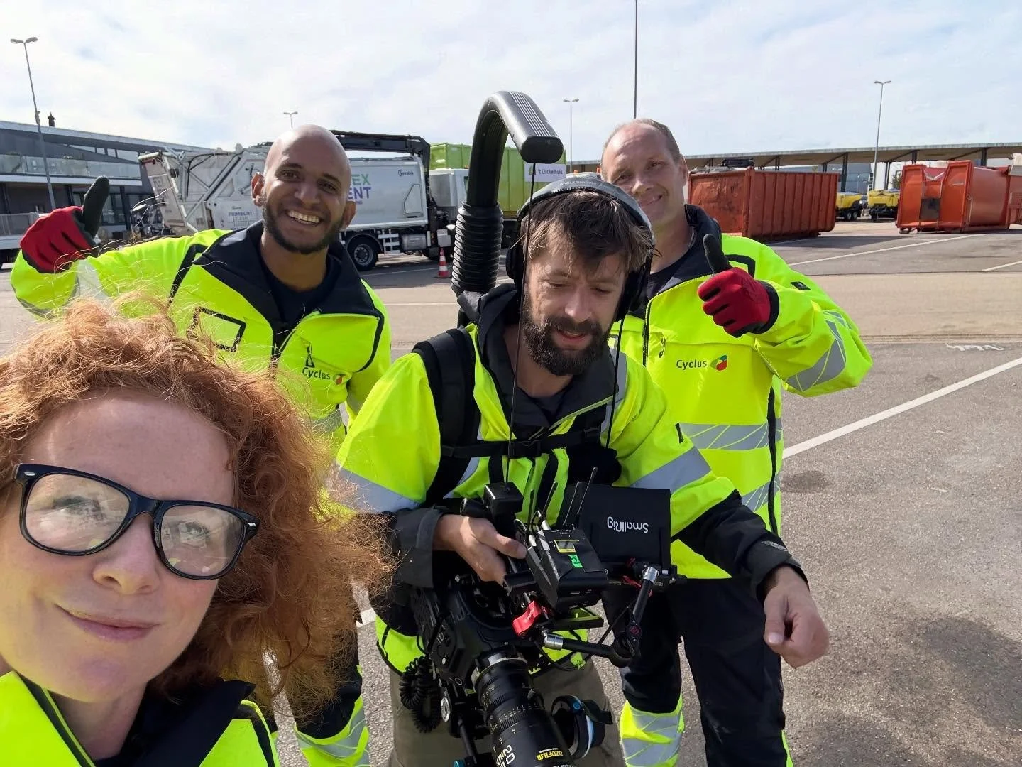 Tijd voor nieuwe content. Dus zijn we op pad. Dit keer te gast bij @circulusbv