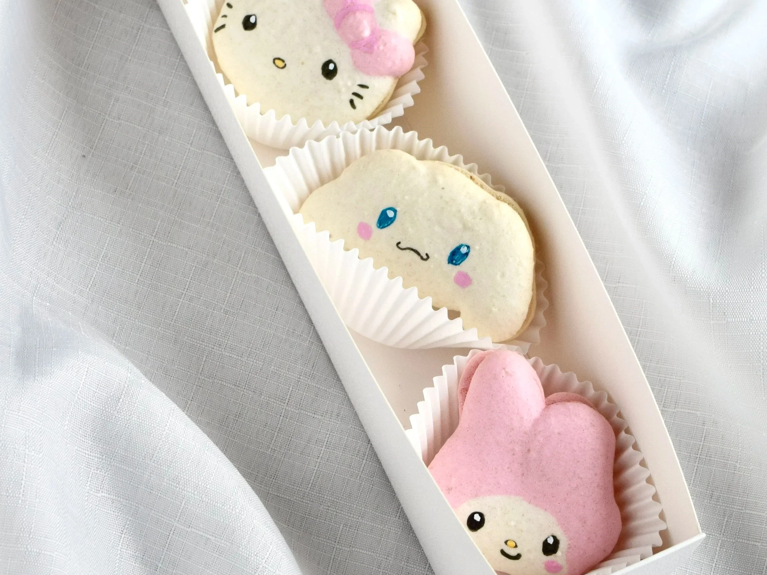 cute character macatons