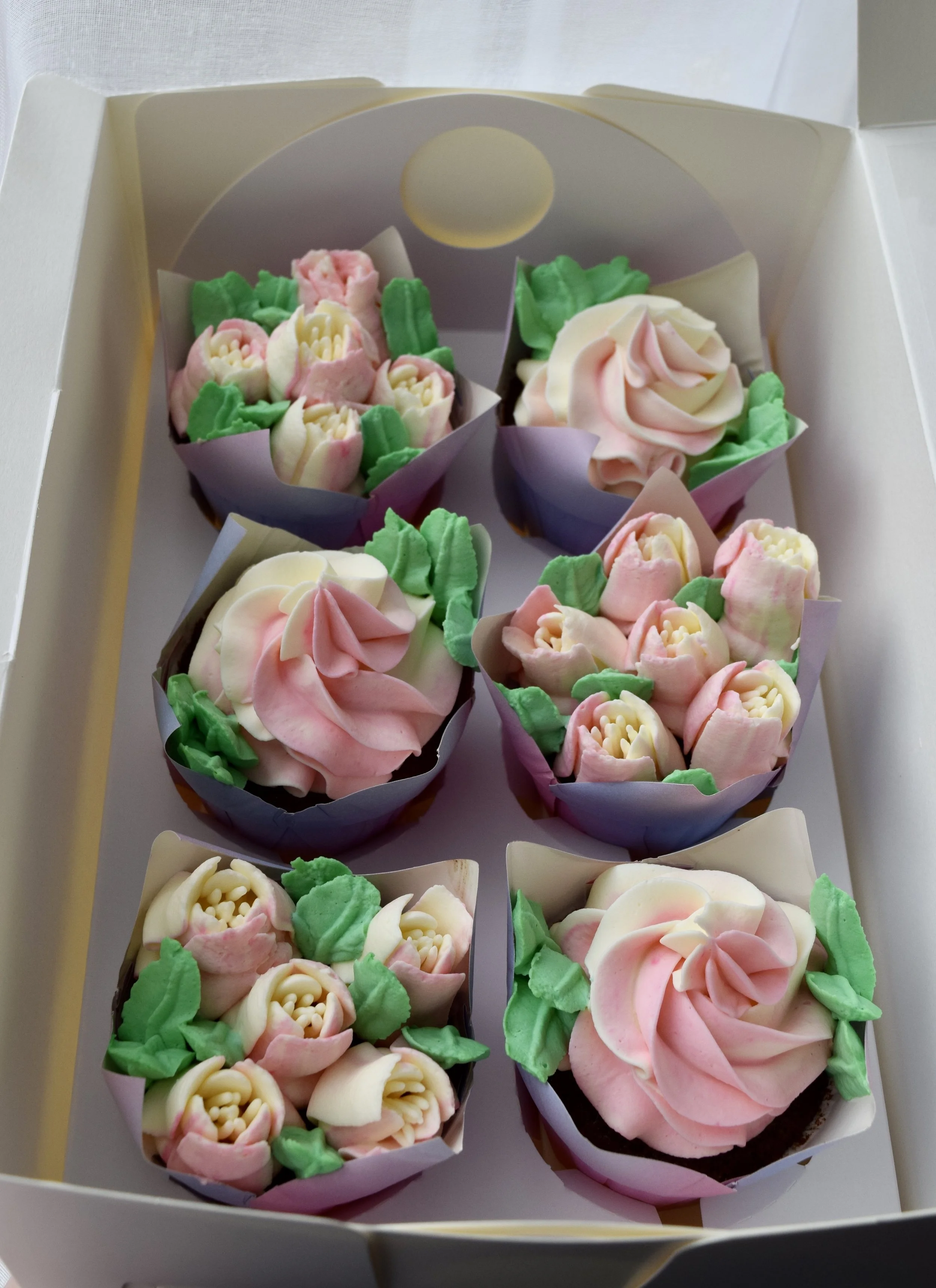 Vanilla Strawberry cupcakes