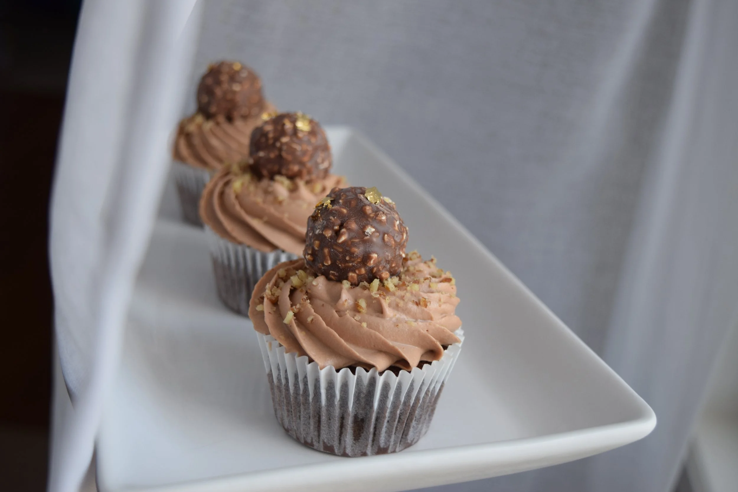Chocolate Hazelnut cupcakes