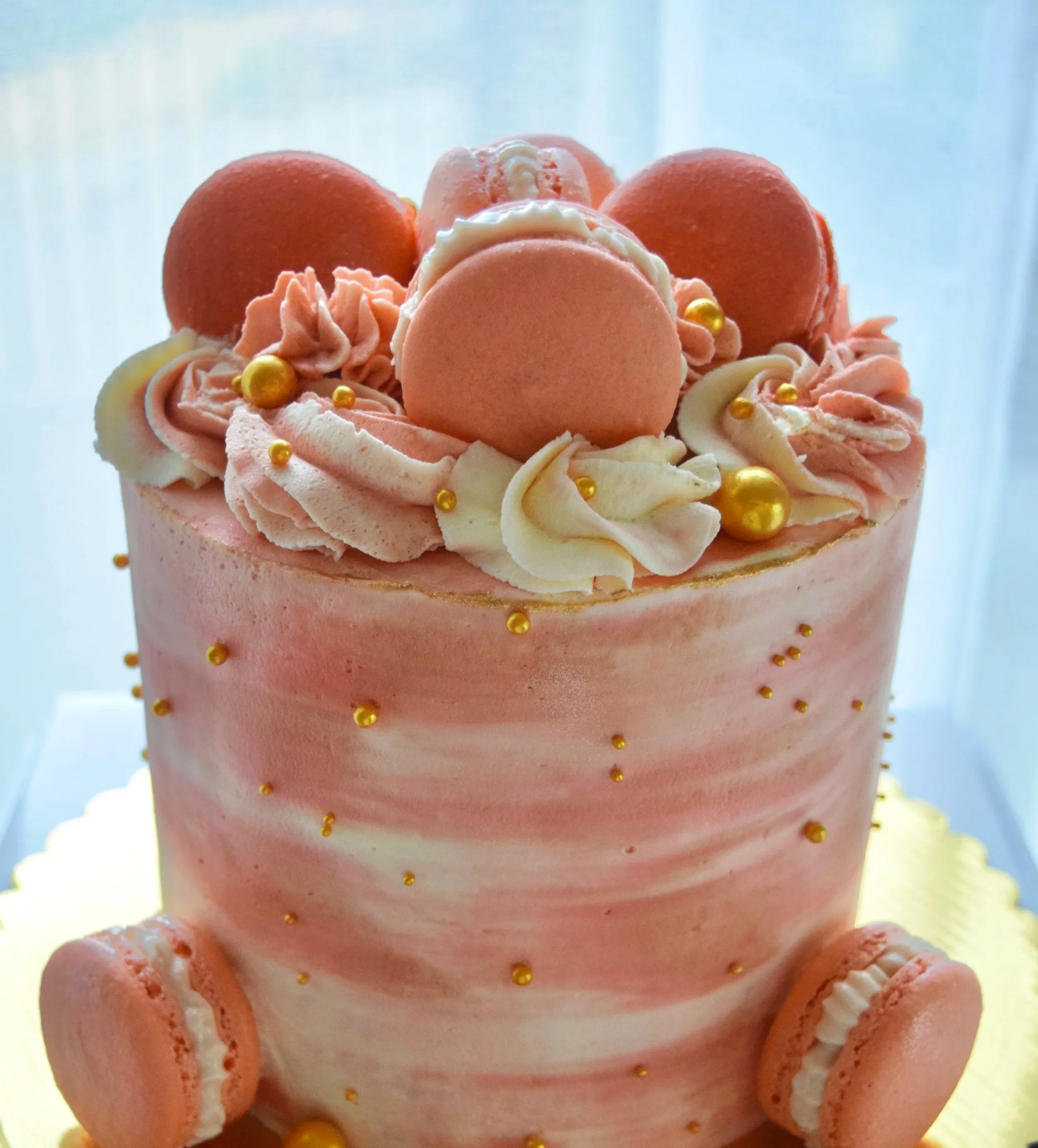 Strawberry Vanilla cake