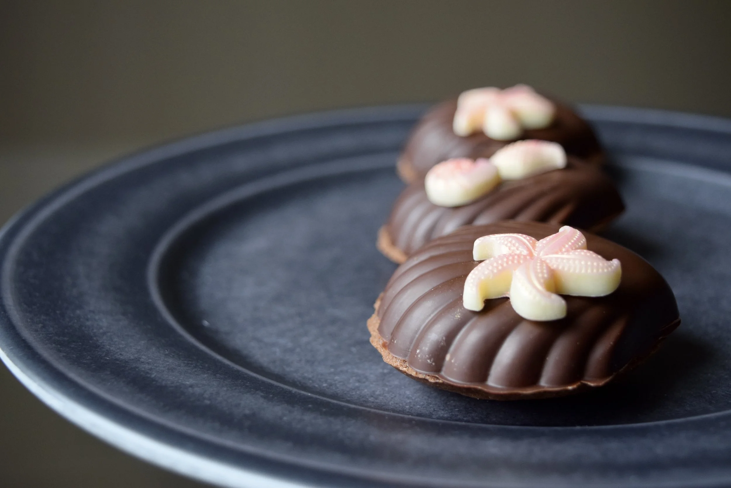 Chocolate madeleines