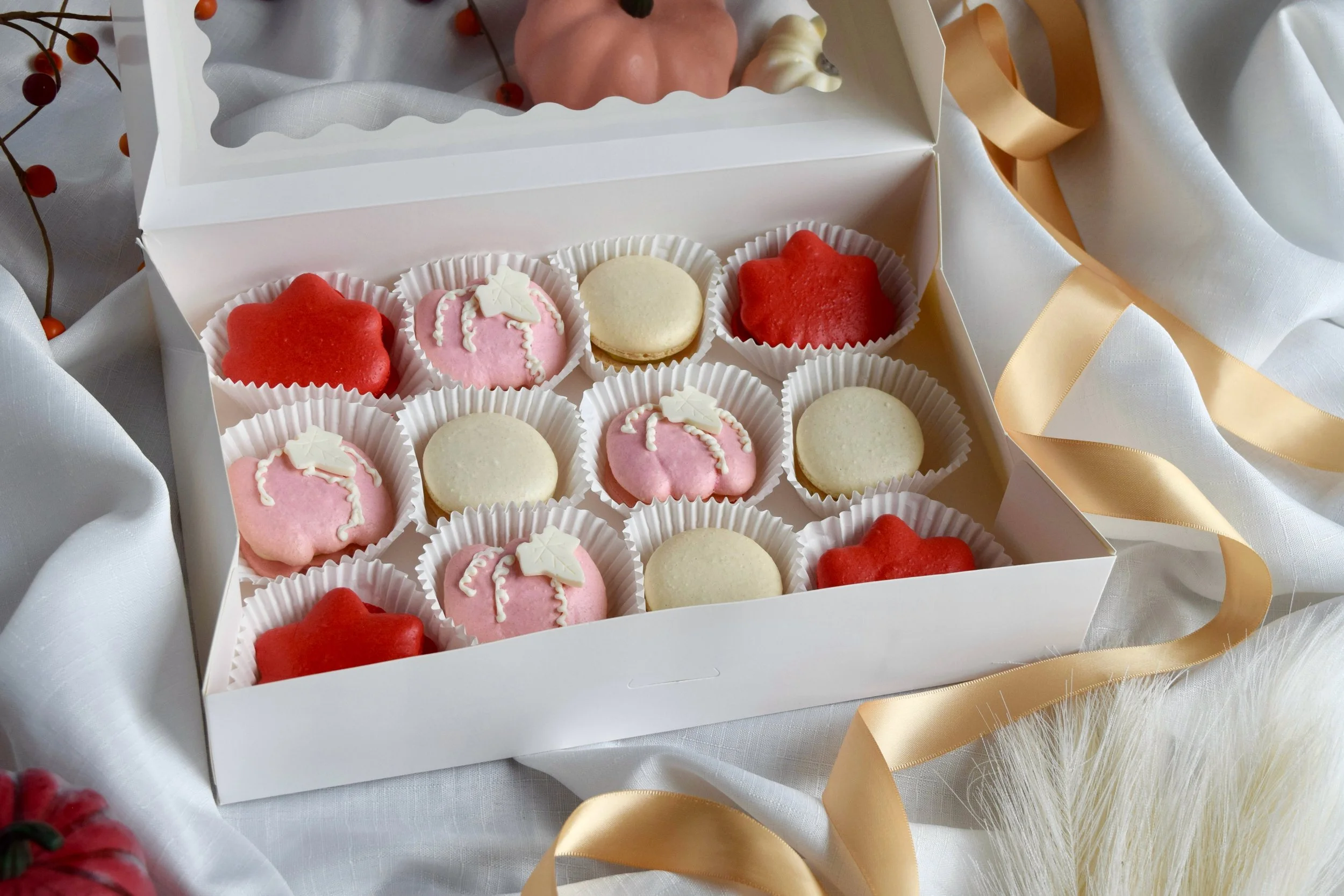 Thanksgiving macaron box