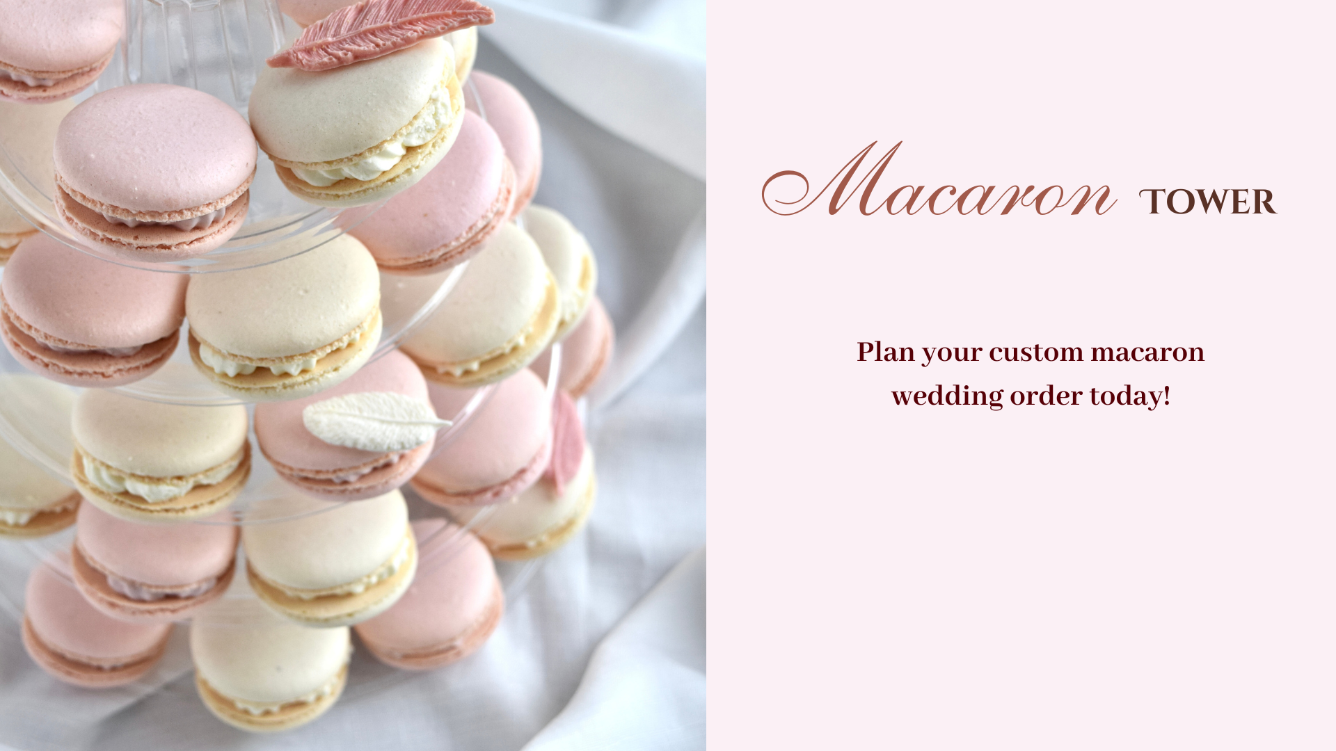Macaron tower