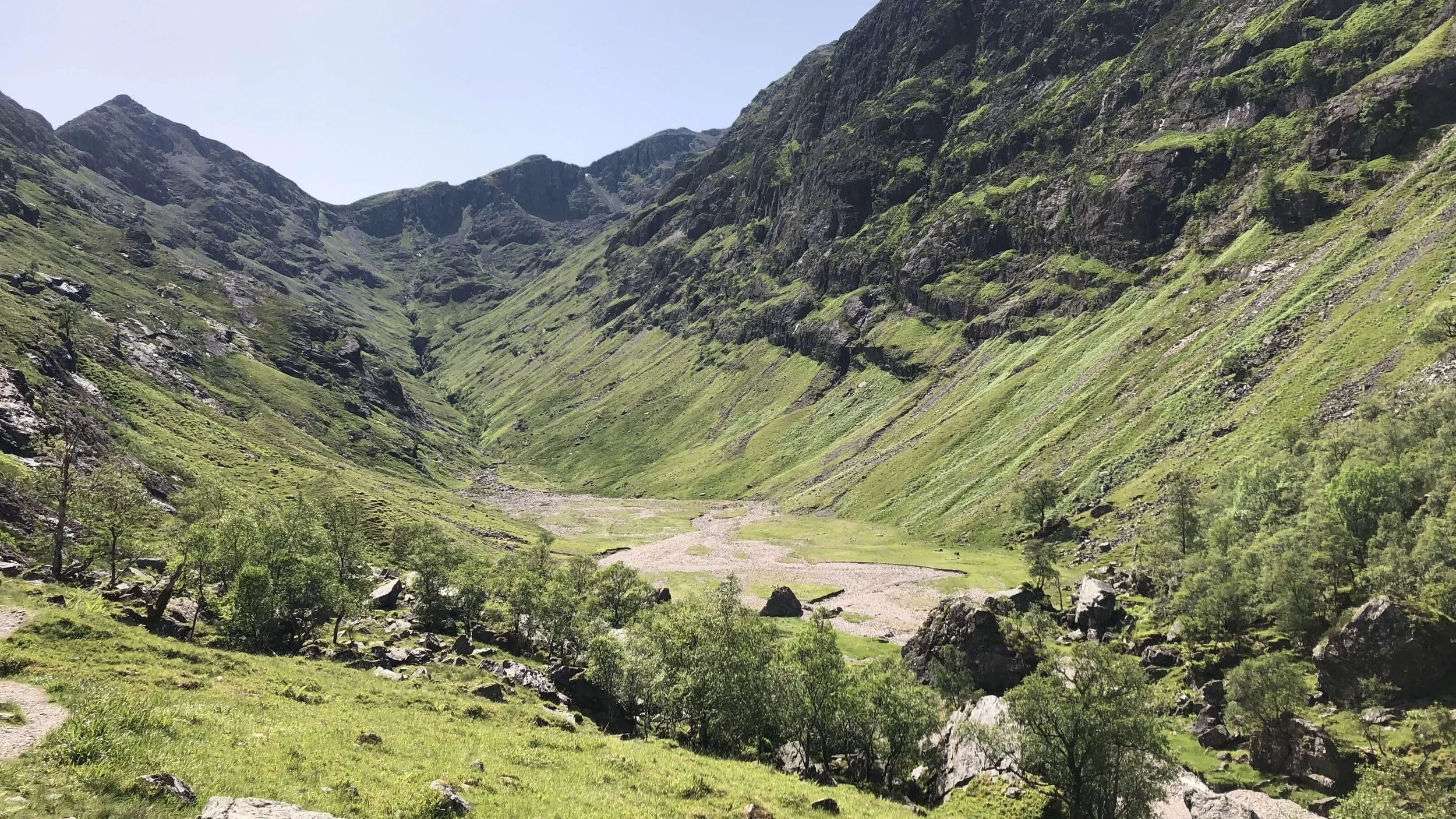 Guided walk Lost / Hidden Valley Glencoe