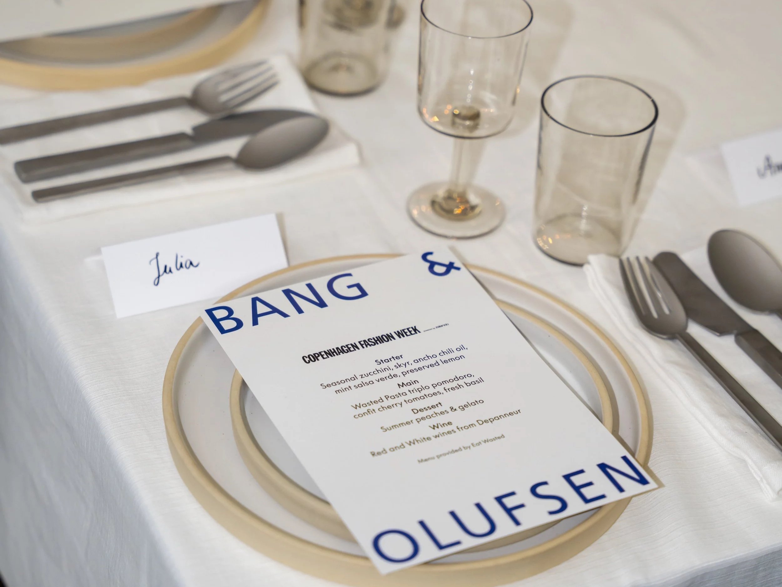 Copenhagen Fashion Week x B&O
