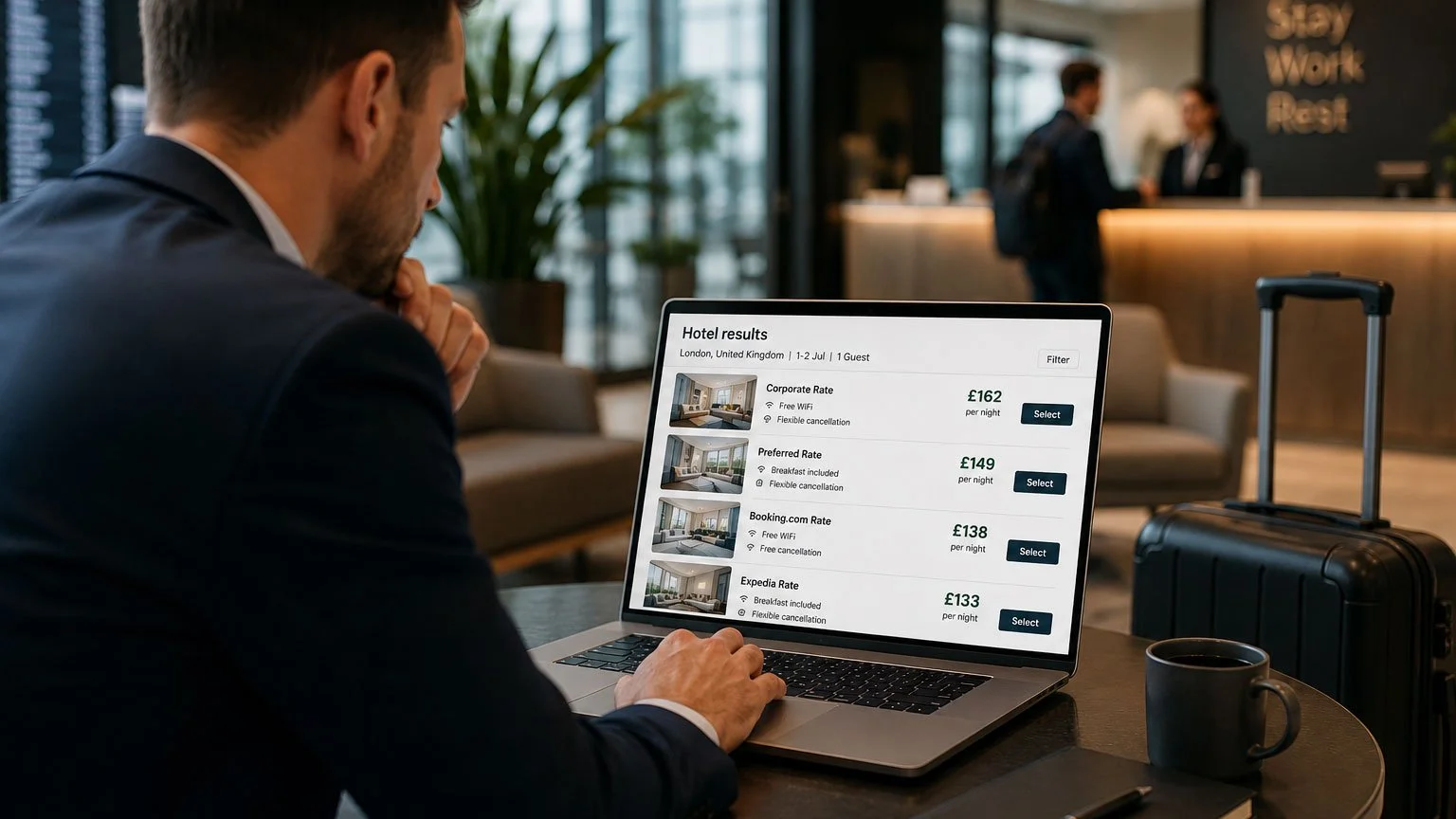Hotel spend optimisation: How more rate options reduce out-of-policy bookings