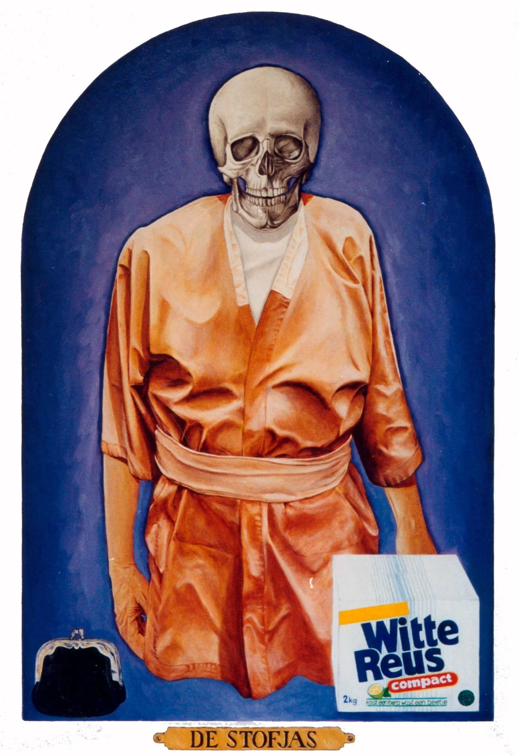 De Stofjas. maat 40 x 60 cm, € 1000