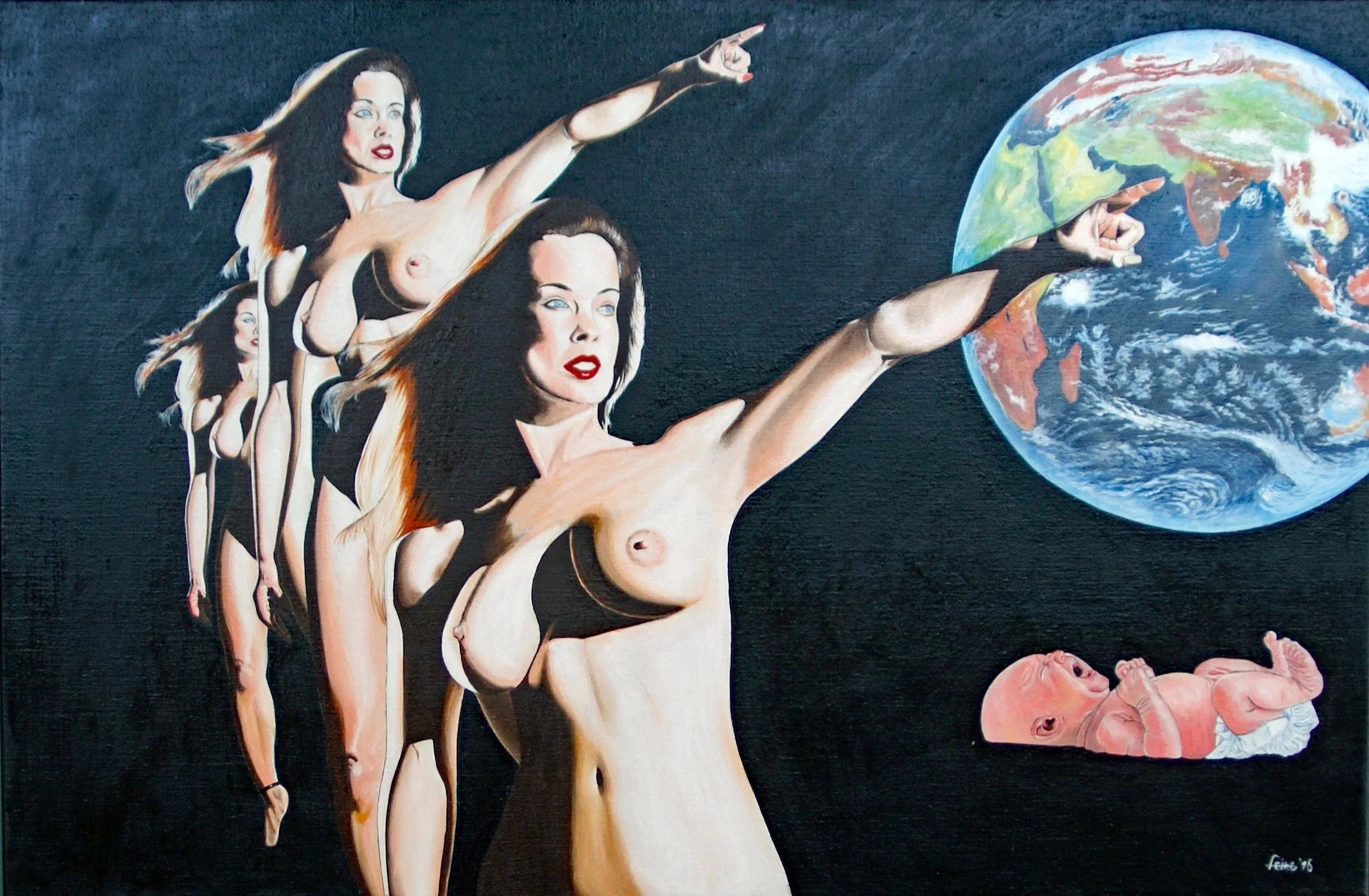 Profetes, maat 60 x 90 cm, € 1250