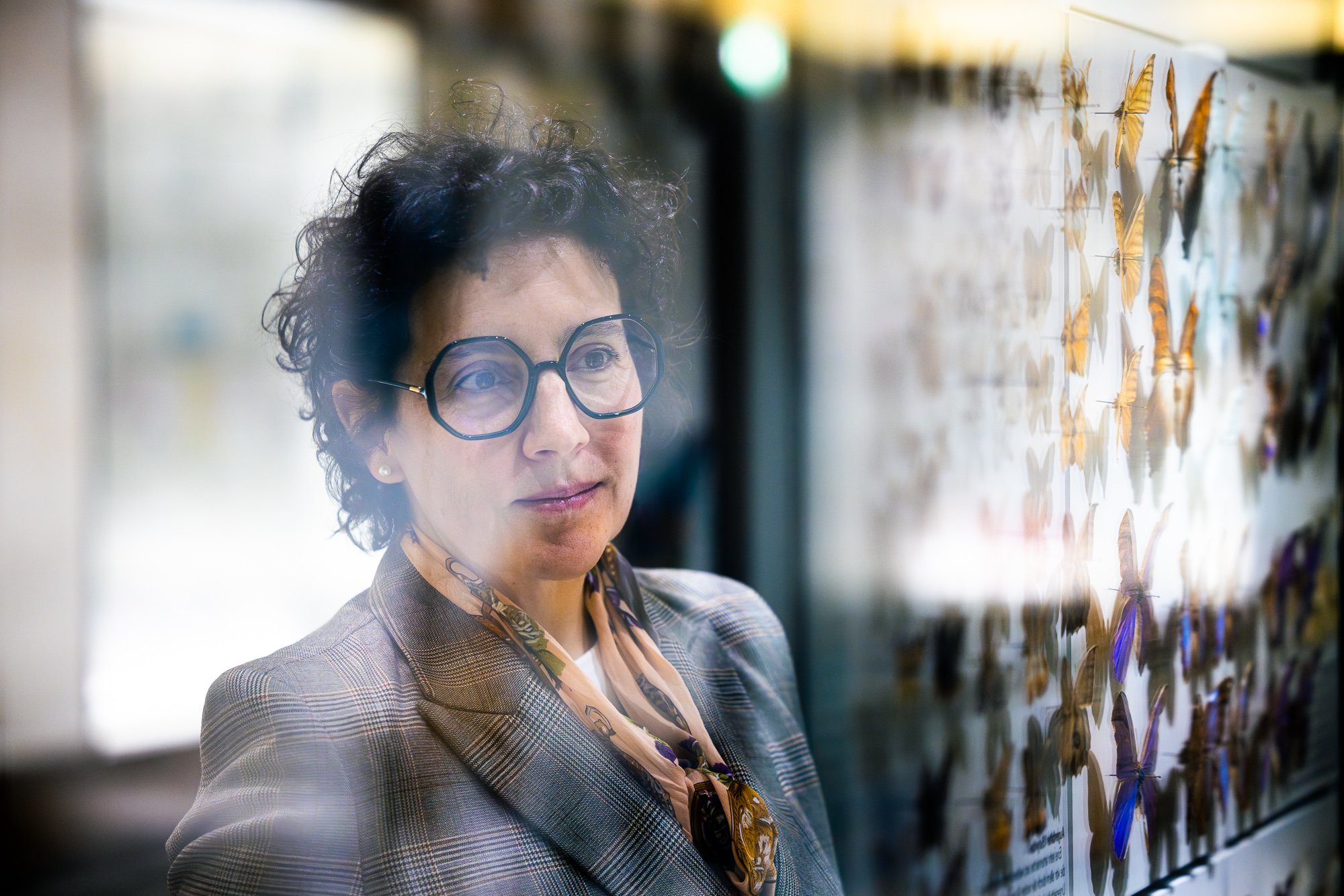 Brigitte Franzen, damals Direktorin des Senckenberg Naturmuseums