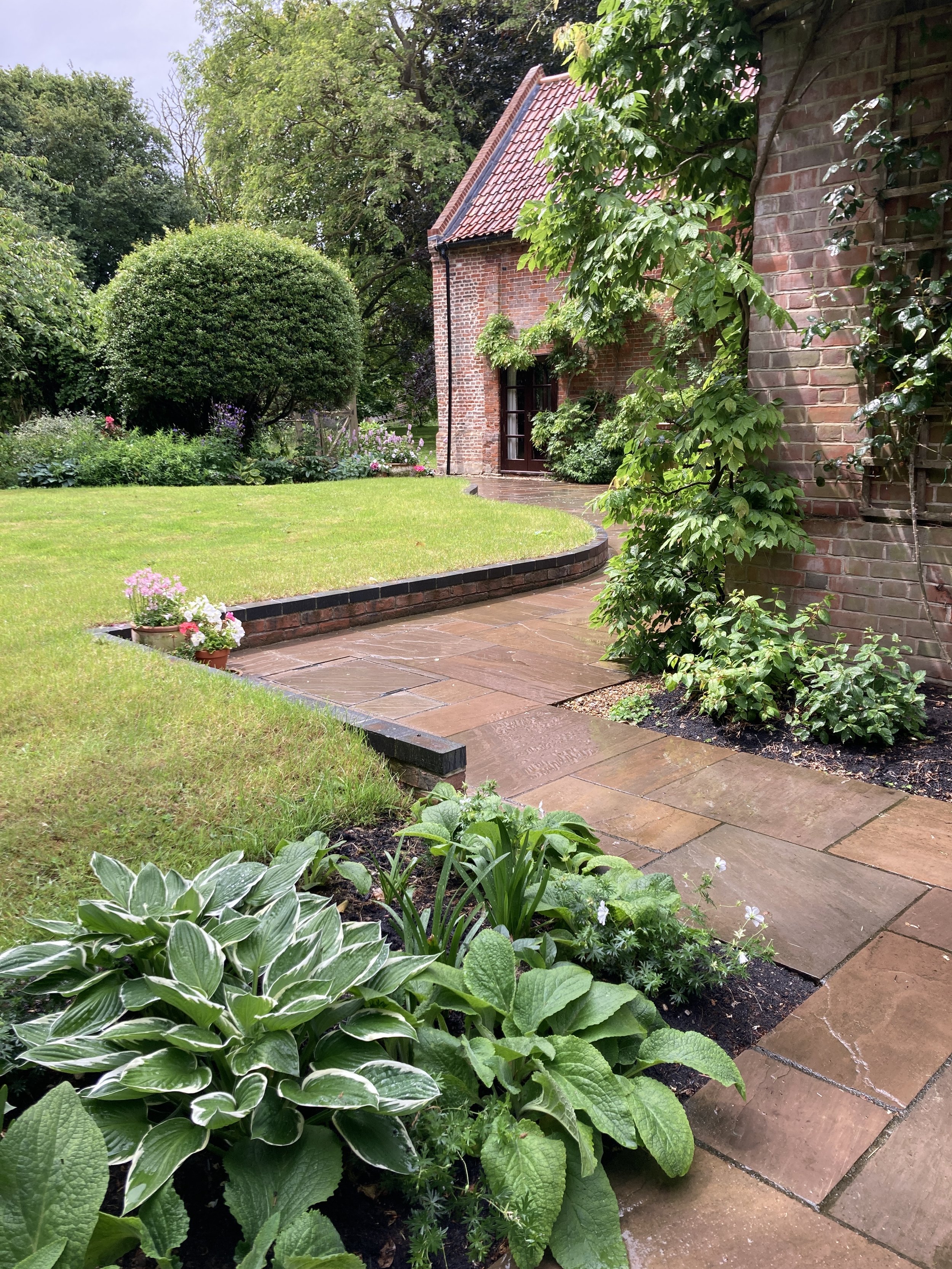 New Path, Patio and Planting in Great Melton, Norfolk