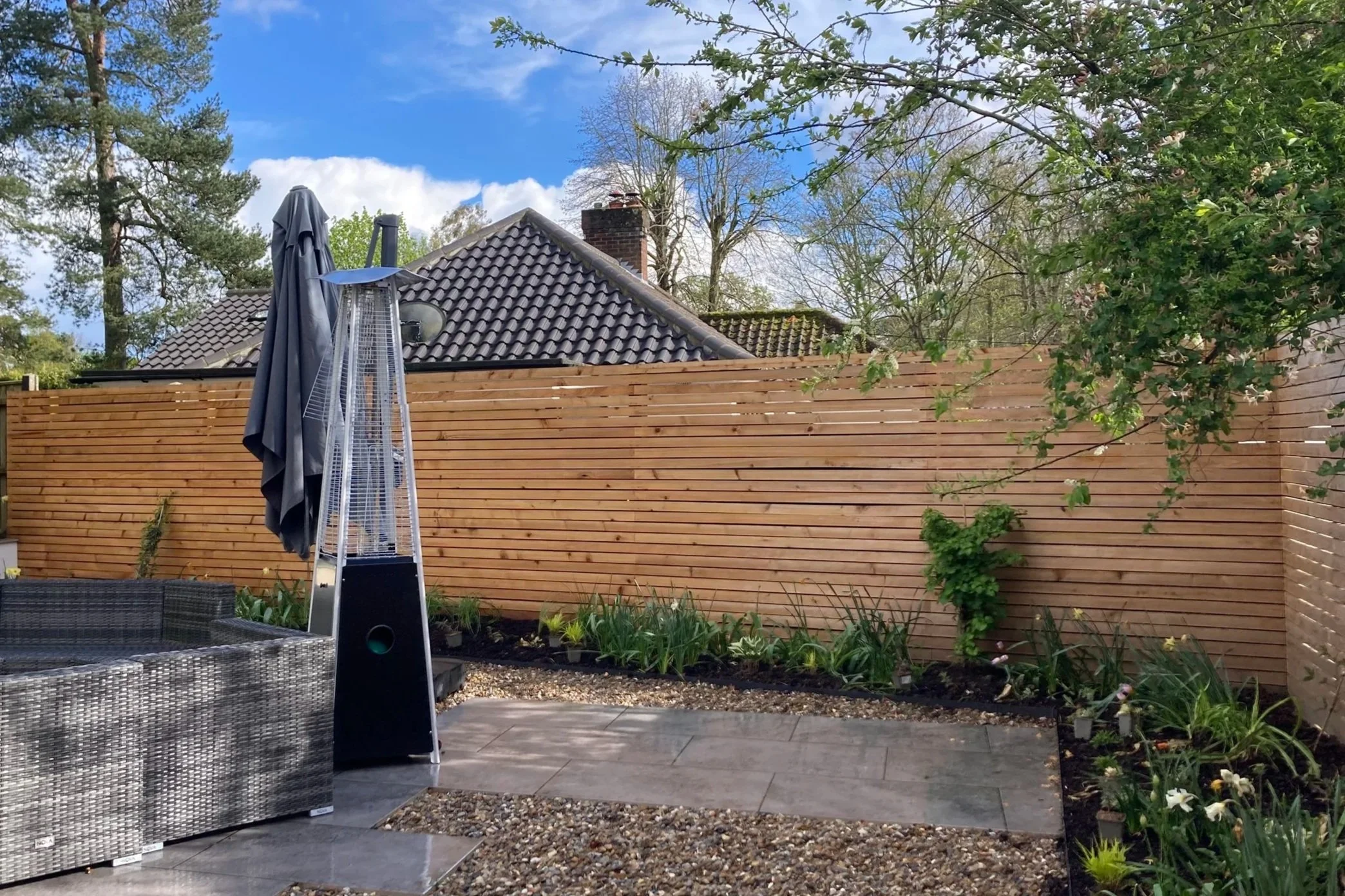 Large Garden in Stoke Holy Cross, Norfolk