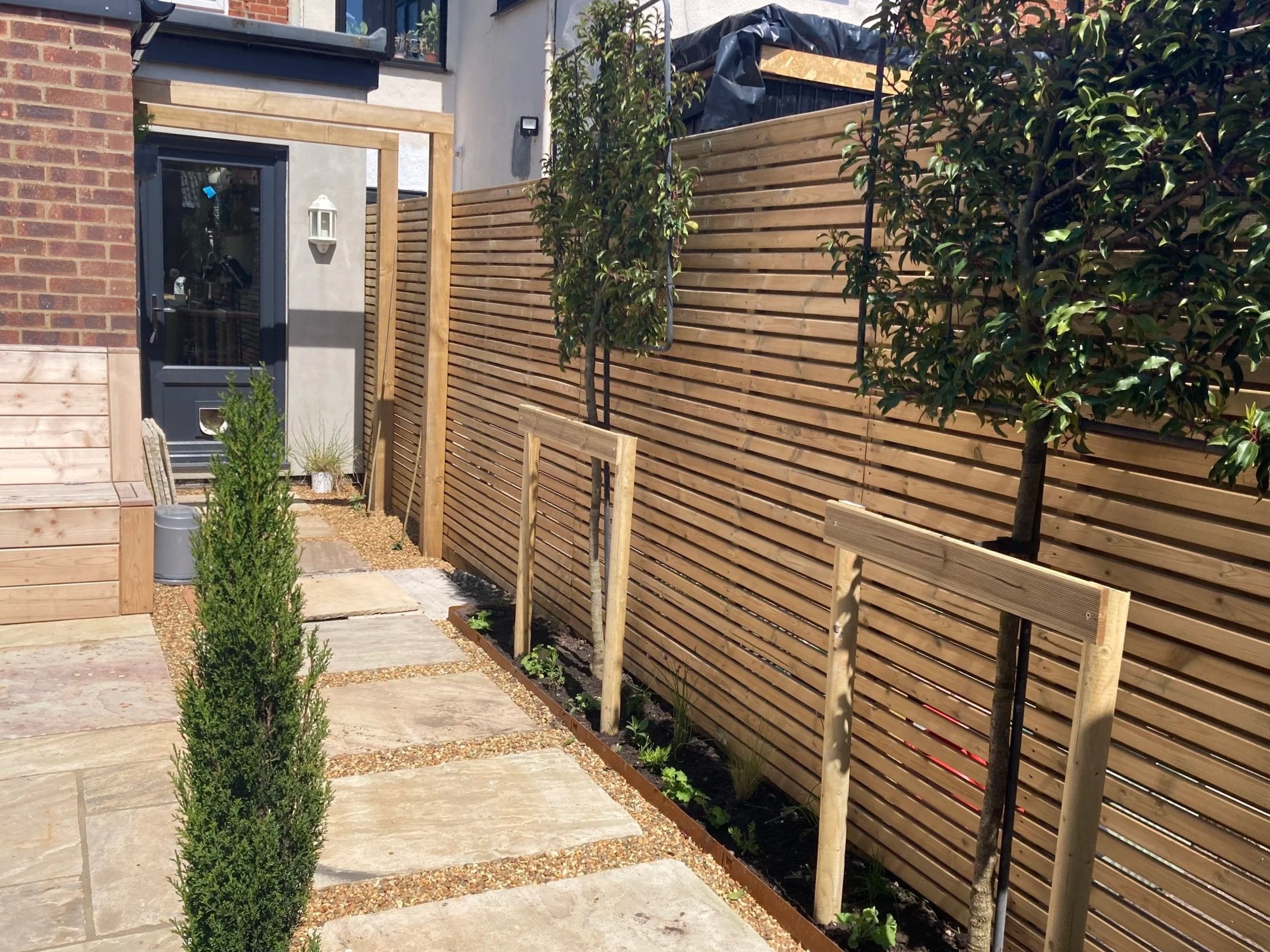 Small Garden Redesign in Norwich, Norfolk