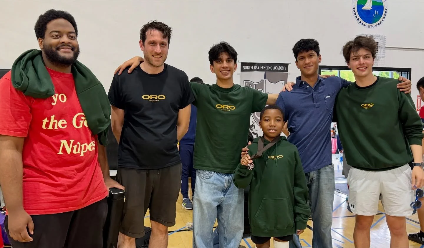 Team ORO! Congrats again to Kirabo