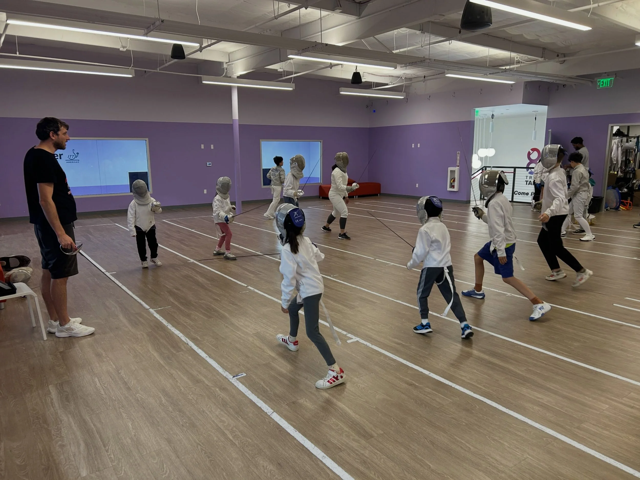 We just hosted our open house, to officially get our season going!!
Always exciting to see some people excited and ready to join us for their fencing journey!!! Ready? Fence! Good season to everyone🤺🤺 Don&rsquo;t forget to come for a free trial cla