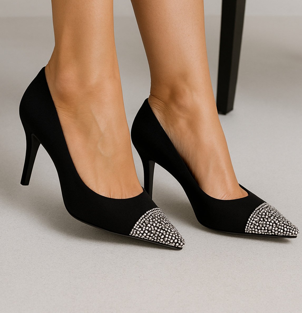 Black heels size 38