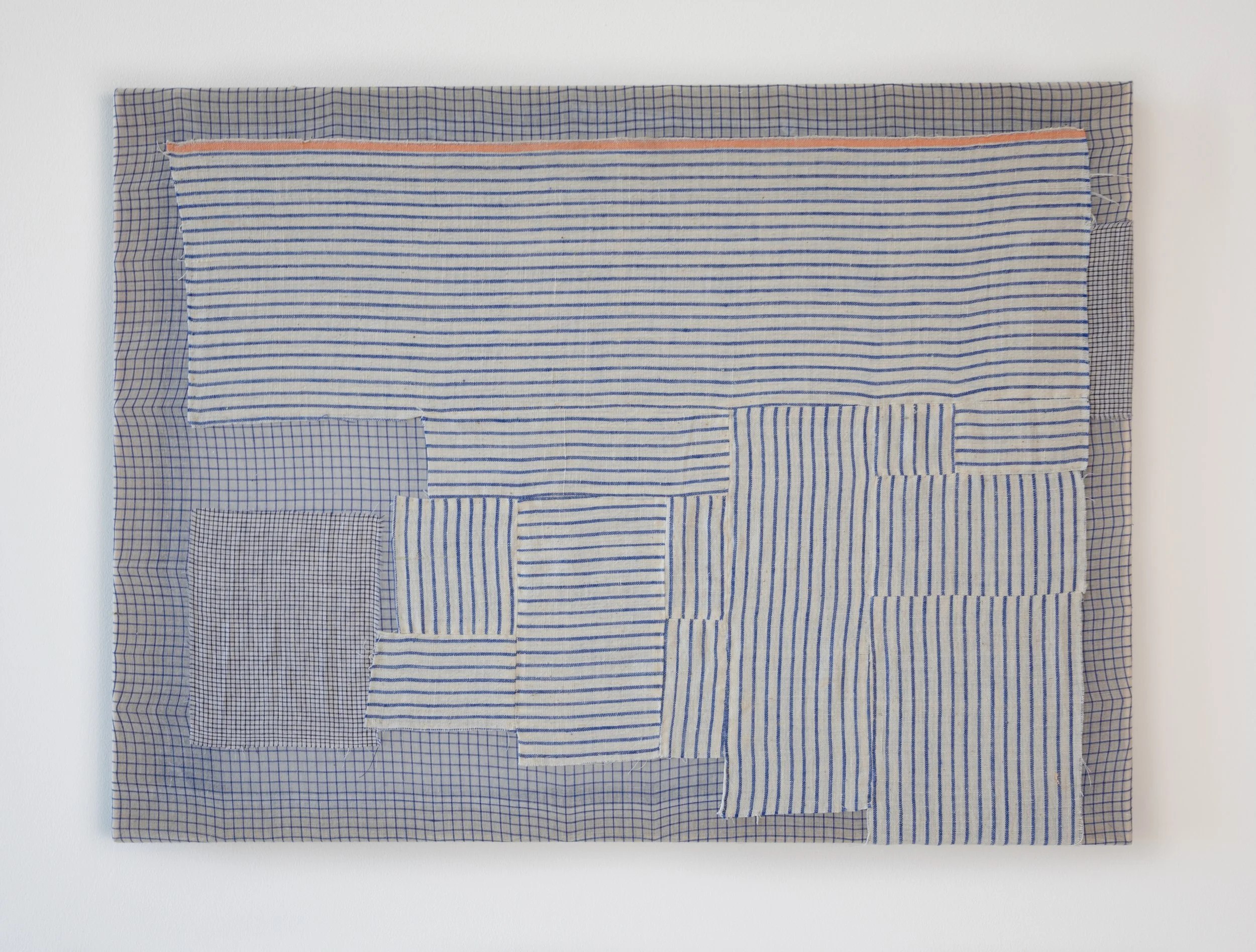 'Treading Water' | 2026 | 61cm x 45cm | textile