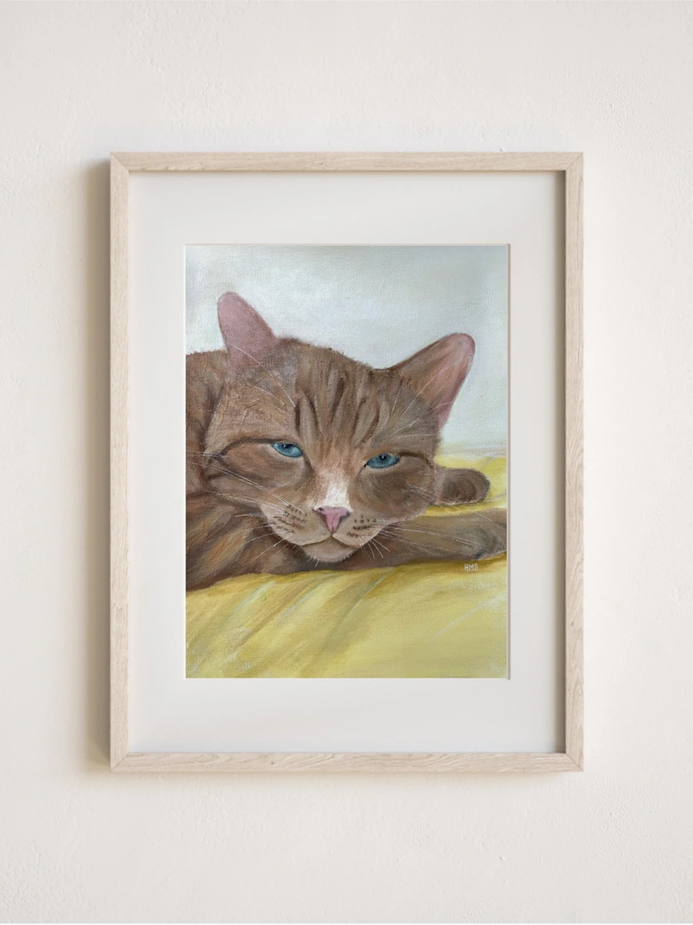 Commission - Cat - Acrylics