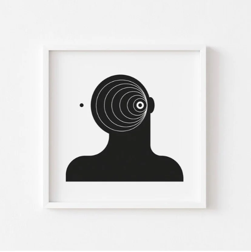 'Inner Voice' - letterpress print