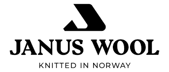 Janus Wool logo with text 'Knitted in Norway'