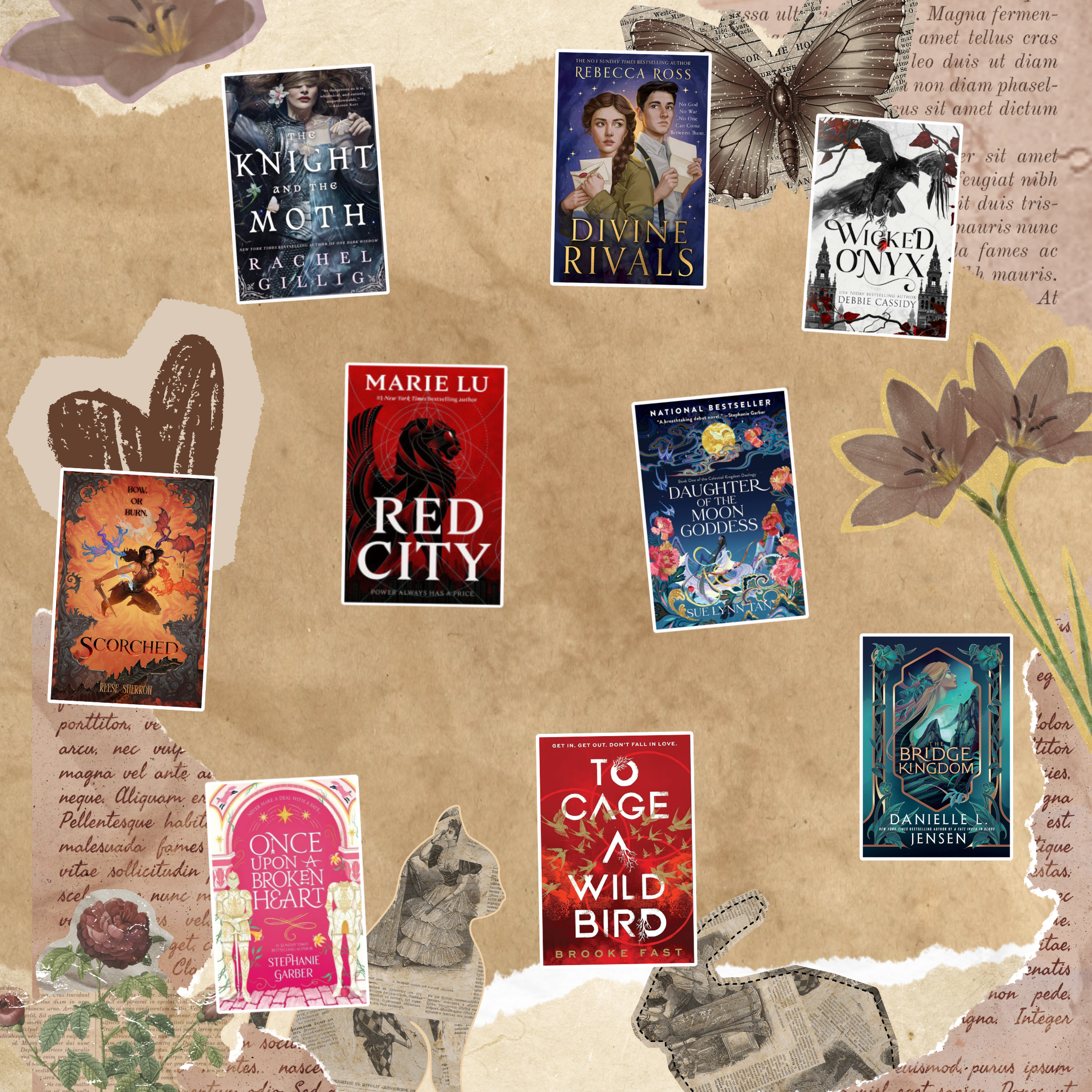 Romantasy Books I Recommend Reading