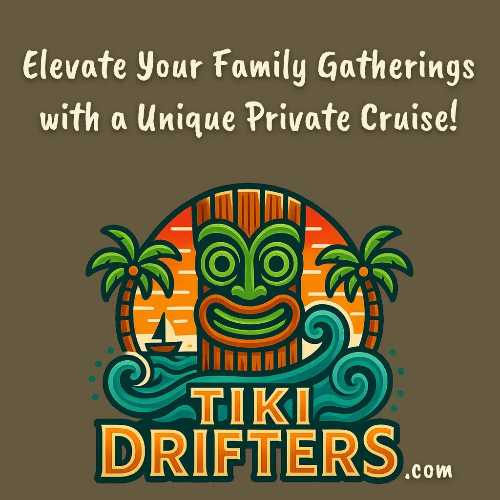 Make your next family gathering extra special with a private cruise on the Erie Canal! Celebrate birthdays, anniversaries, or just because. 🎈#FamilyGatherings #TikiDrifters
Book on our website at https://tikidrifters.com