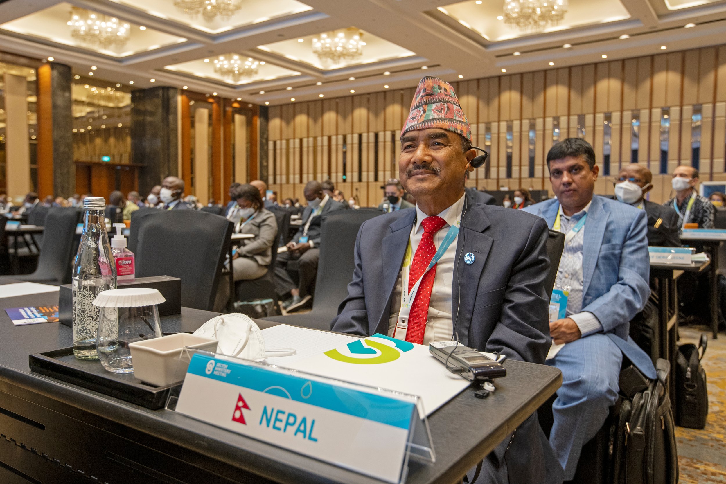 Hon. Mr. Umakant Chaudhary, Minister of Water Supply, Nepal