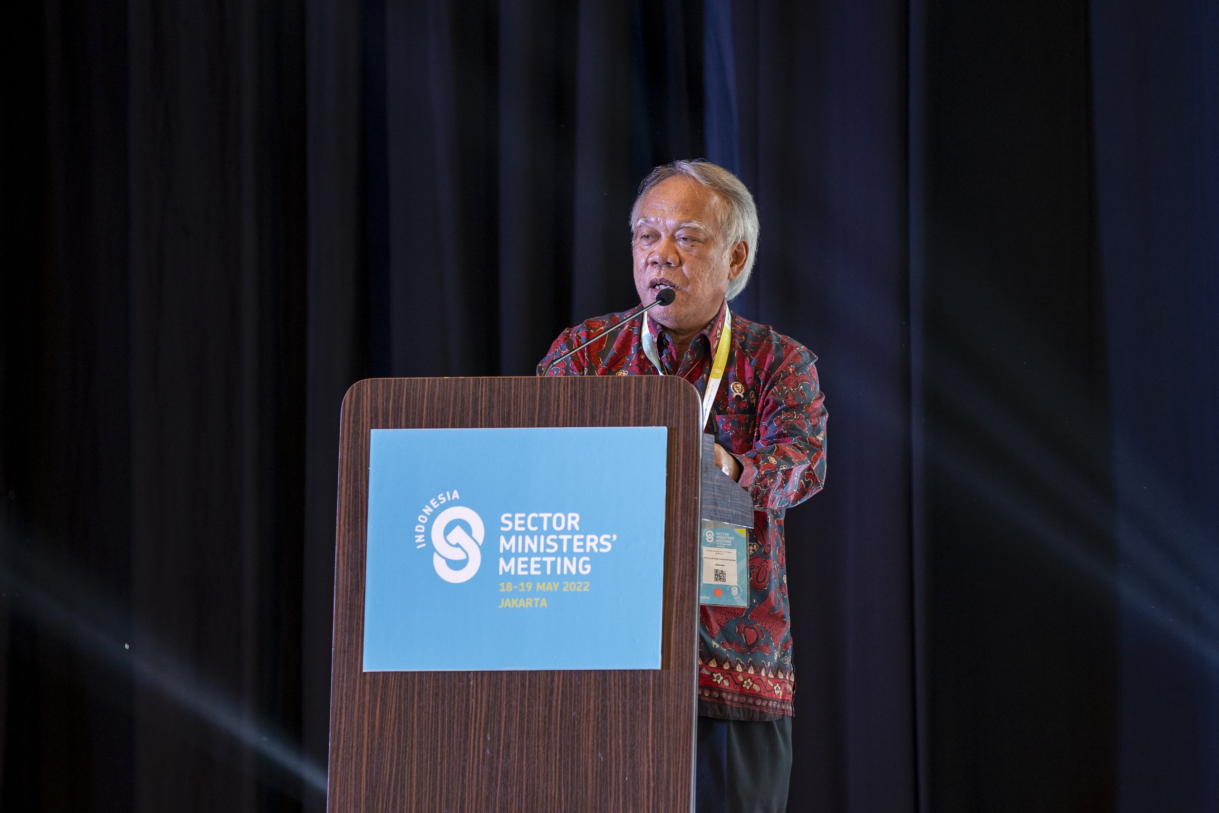 His Excellency Mr. Basuki Hadimuljono, Minister of Public Works and Housing, Indonesia