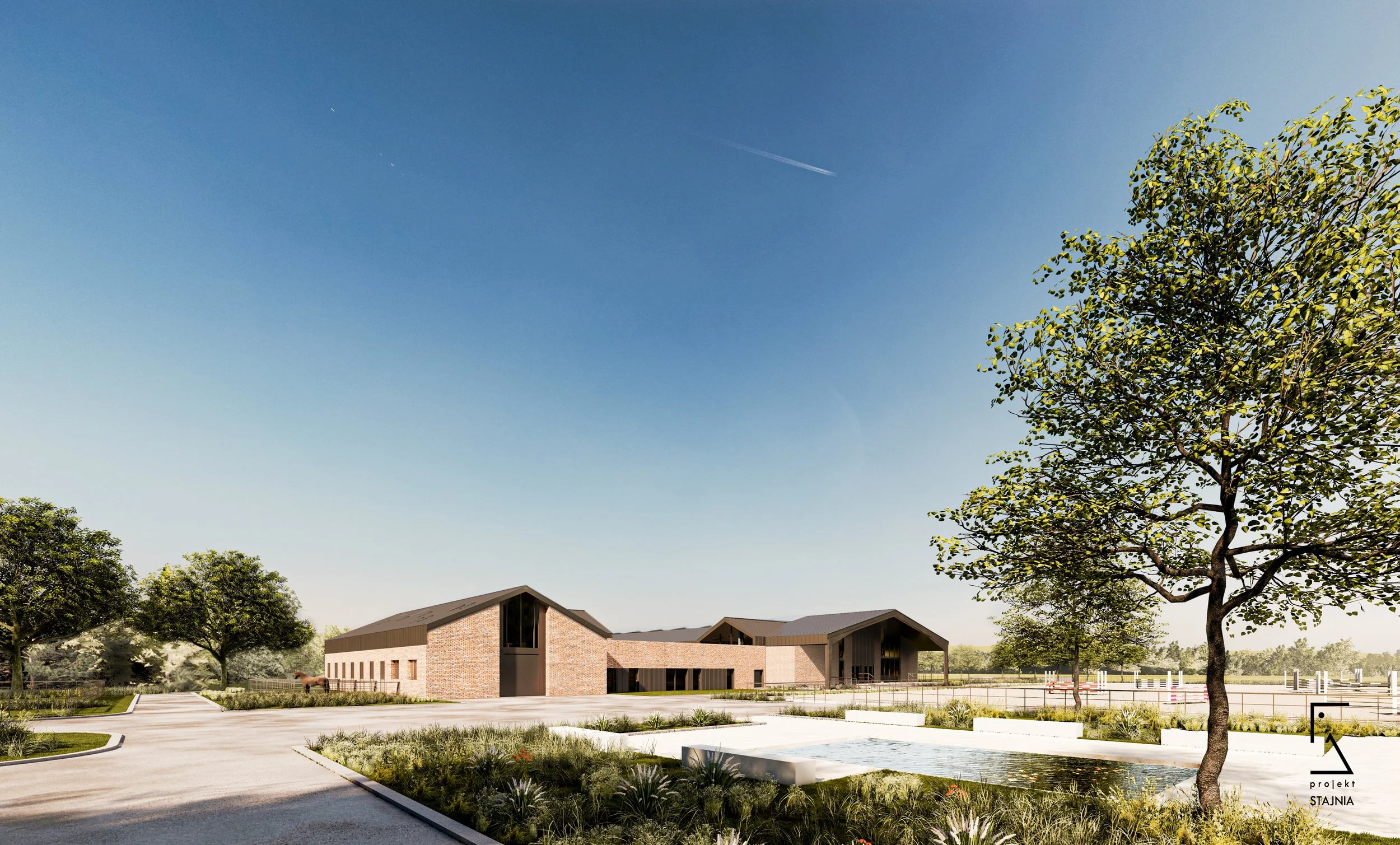 Prywatna stajnia koło Konina